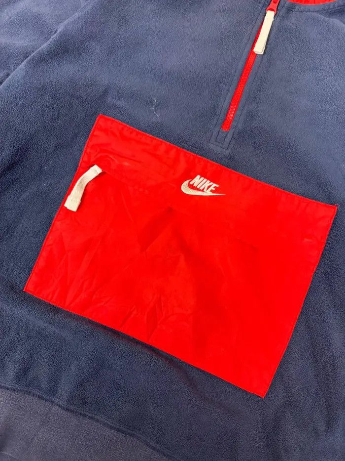 Nike Nike Fleece Tracksuit Jacket And Pants Anorak 1/4 Zip Swoosh Size US S / EU 44-46 / 1 - 4 Thumbnail