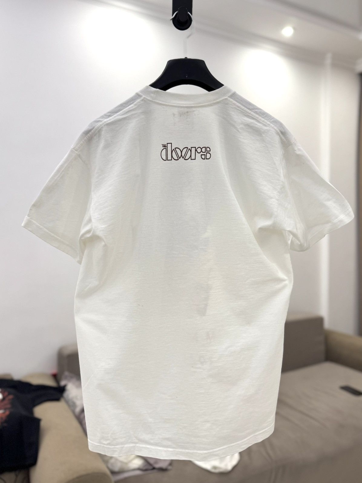 Band Tees Vintage 1999 The Doors Jim Morrison Portrait Printed Tee Size US M / EU 48-50 / 2 - 6 Thumbnail