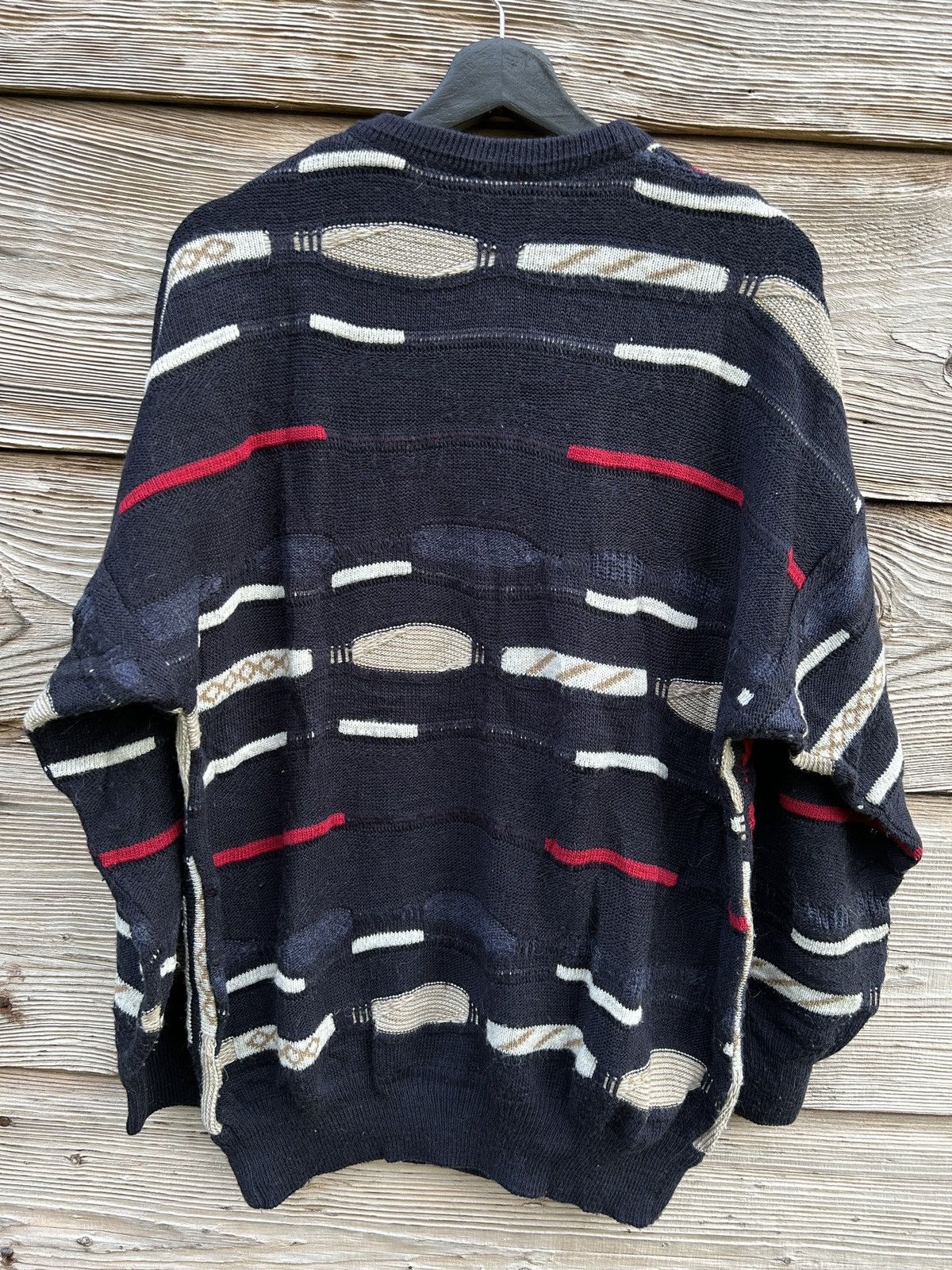 Vintage 90s Vintage Alpaca Coogi Style Wool Chunky Sweater Size US M / EU 48-50 / 2 - 6 Thumbnail
