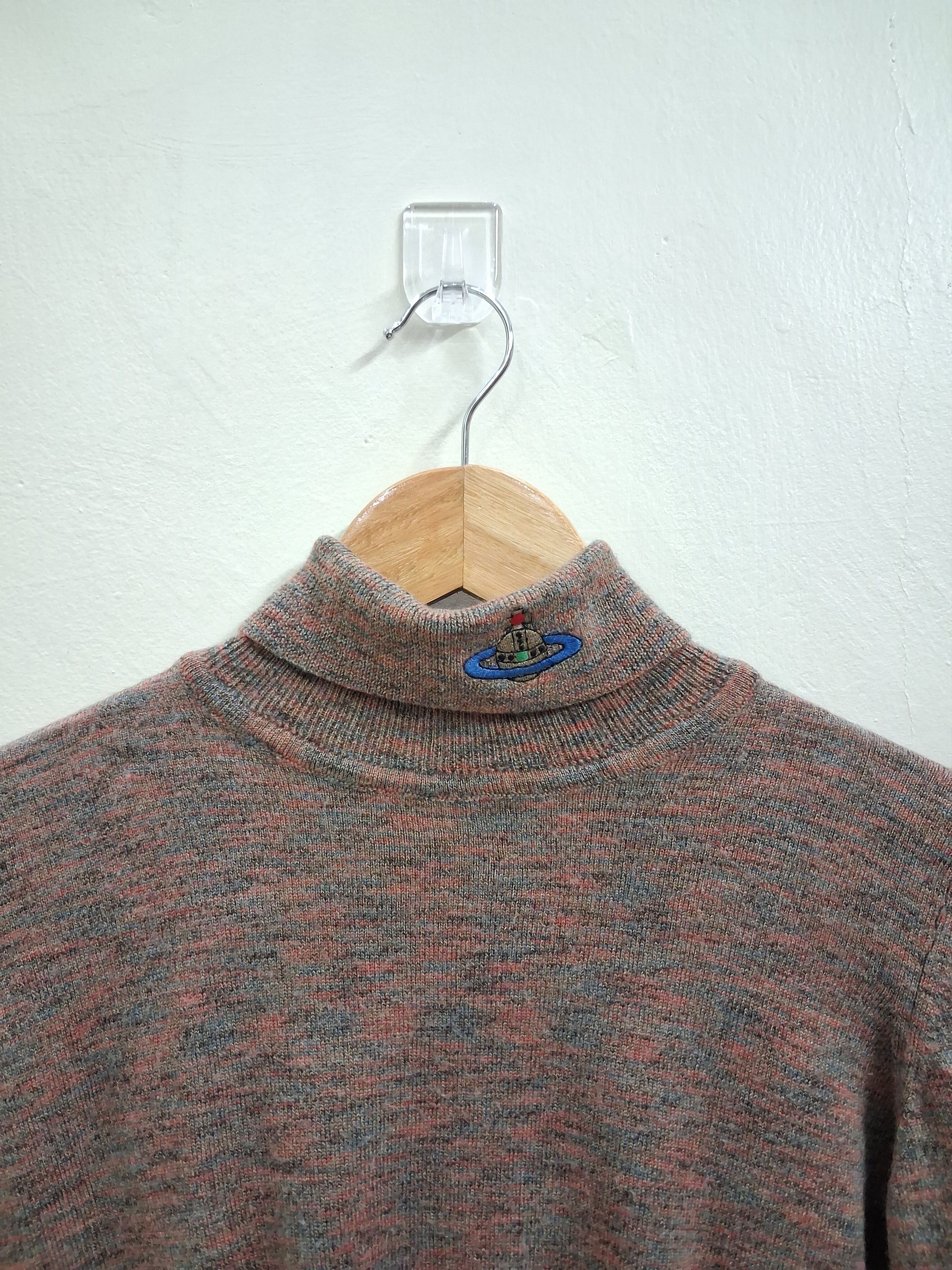 Vivienne Westwood Vintage Vivienne Westwood Gold Label Turtleneck Jumper Size S / US 4 / IT 40 - 2 Thumbnail