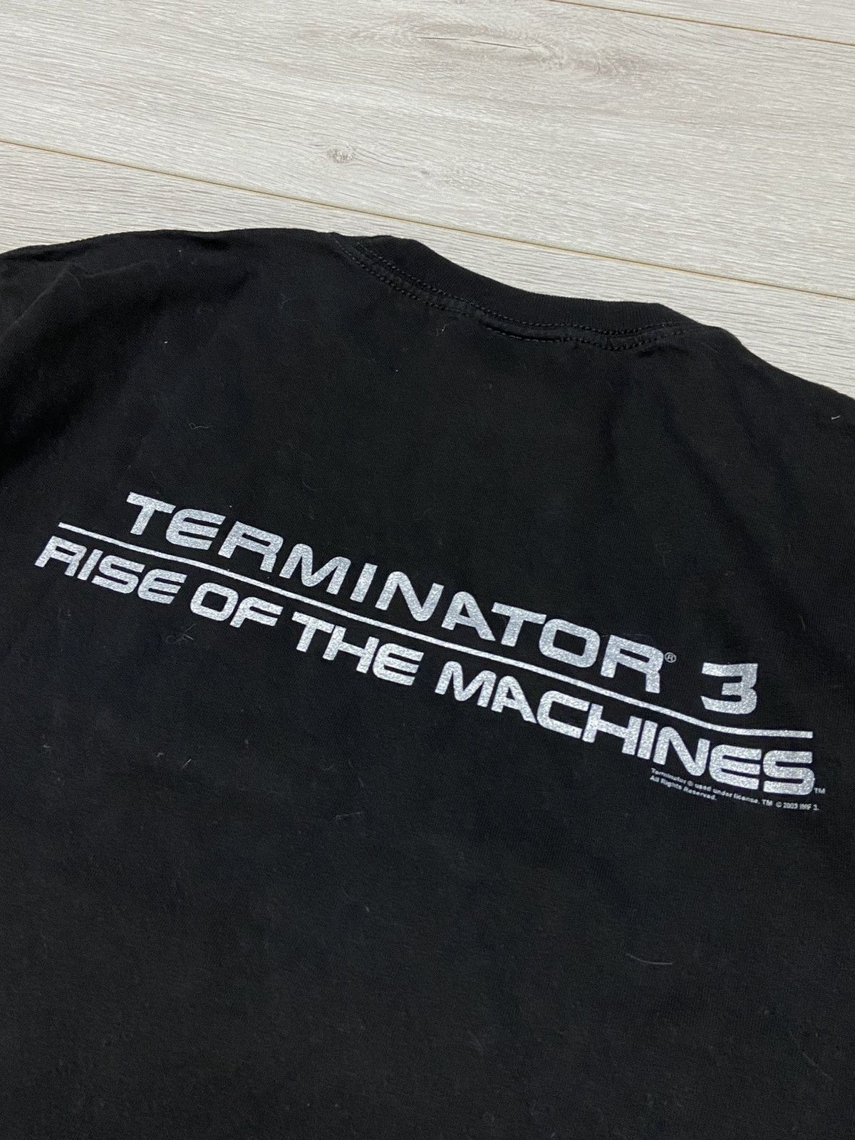 Other RARE Terminator 3 vintage 2003 Rise Of The Machines Size US M / EU 48-50 / 2 - 12 Thumbnail
