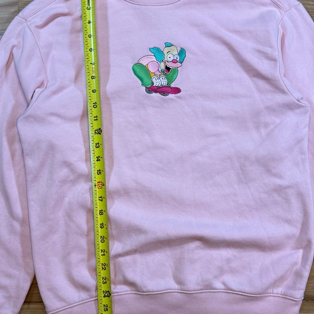 Other H&M Men’s S Pink Krusty Simpsons Embroidered Sweatshirt Size US S / EU 44-46 / 1 - 7 Thumbnail