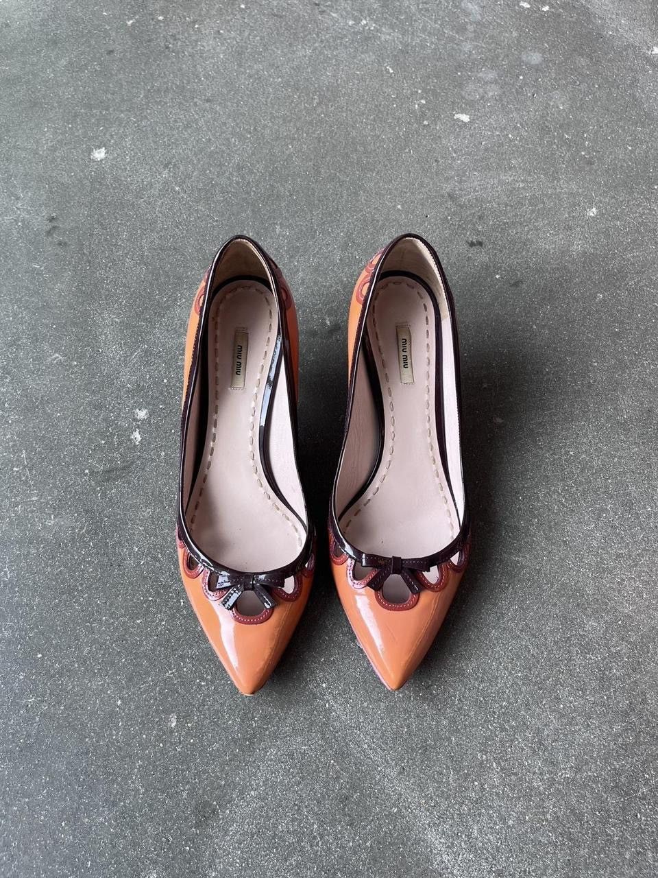 Miu Miu orange miu miu pumps Size US 6 / IT 36 - 1 Thumbnail