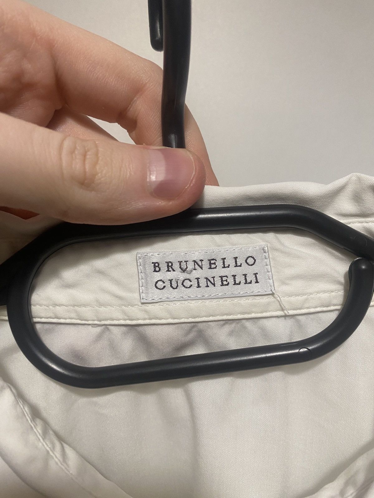 Brunello Cucinelli Luxury brunello cucinelli ultra rare shirt button up clasp Size L / US 10 / IT 46 - 2 Thumbnail