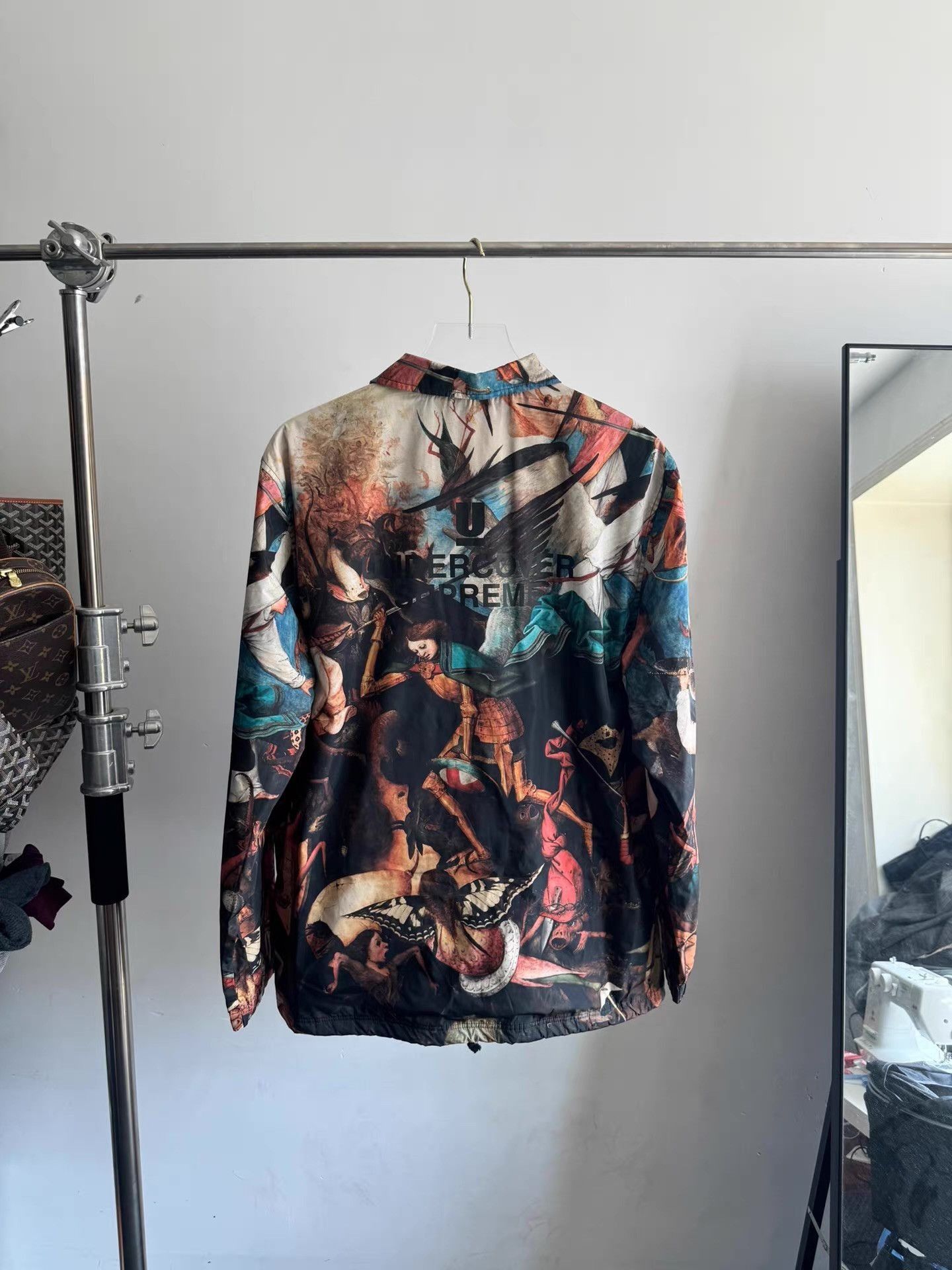 Supreme Multi Graphic Print Long Sleeve Button-Up Shirt Size US L / EU 52-54 / 3 - 7 Thumbnail