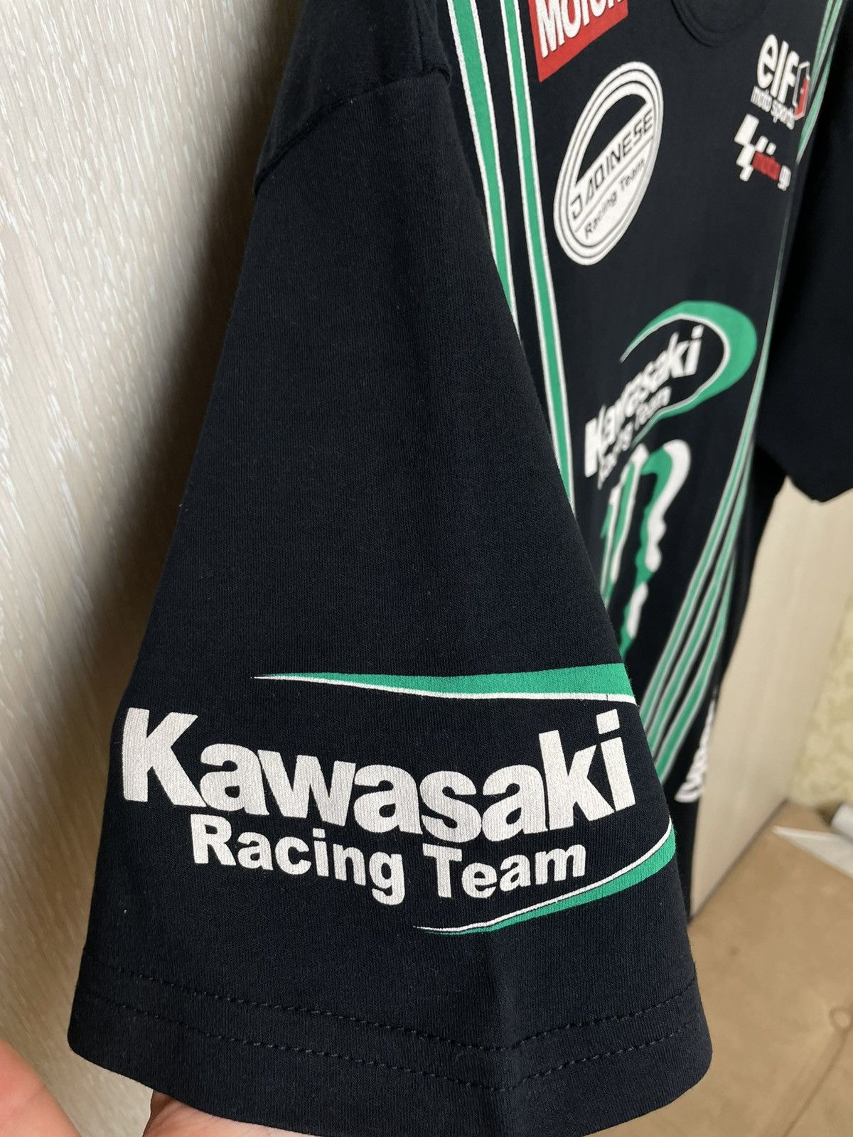 Vintage Vintage Monster Energy Kawasaki Racing T-shirt Size US XXL / EU 58 / 5 - 7 Thumbnail