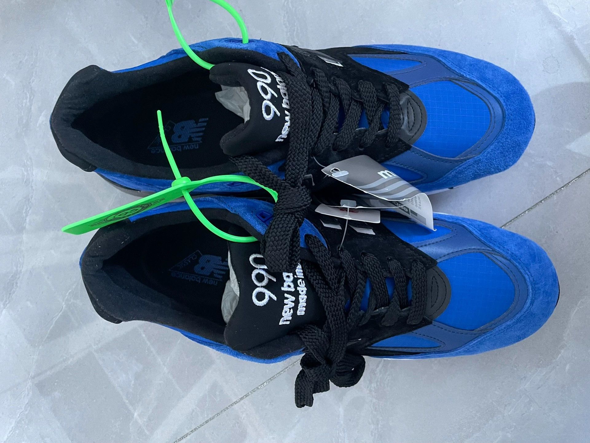 New Balance New Balance 990V2 M990PL2 US Royal Blue/Black 44.5 Size US 11.5 / EU 44-45 - 2 Thumbnail