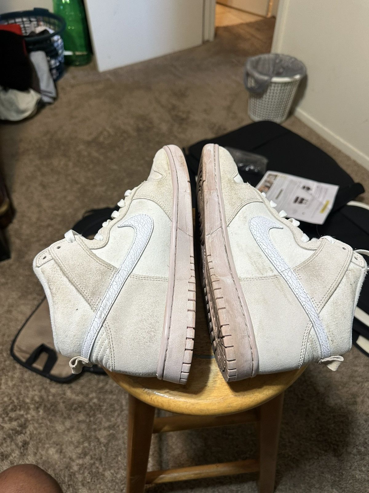 Nike Vintage Nike dunk high retro PRM “cracked” 2023 size 11 Size US 11 / EU 44 - 7 Thumbnail