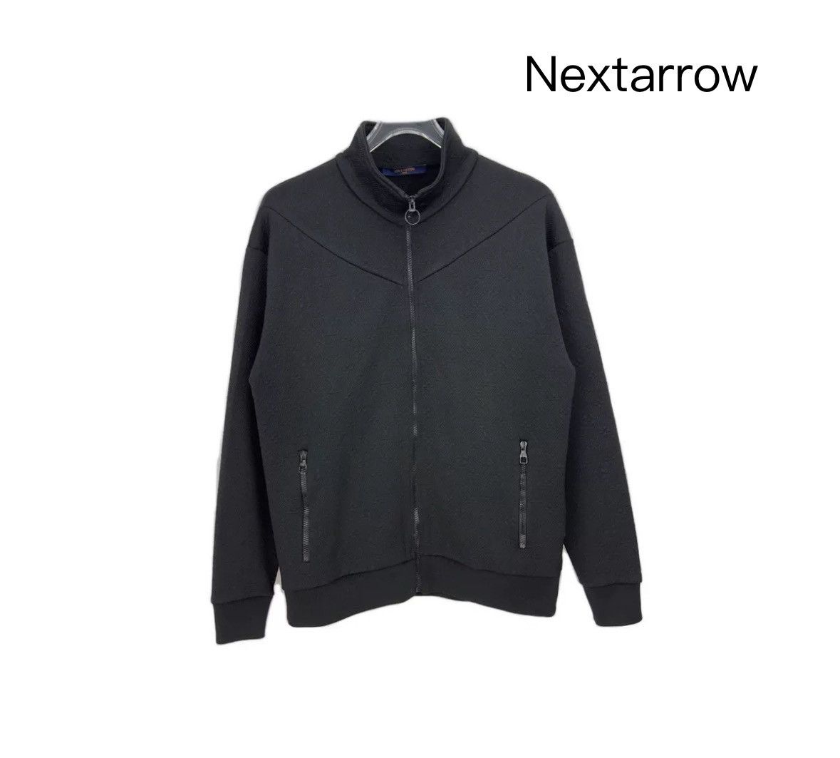 Louis Vuitton Louis Vuitton Black classic logo zipper long sleeved jacket Size US M / EU 48-50 / 2 - 1 Thumbnail