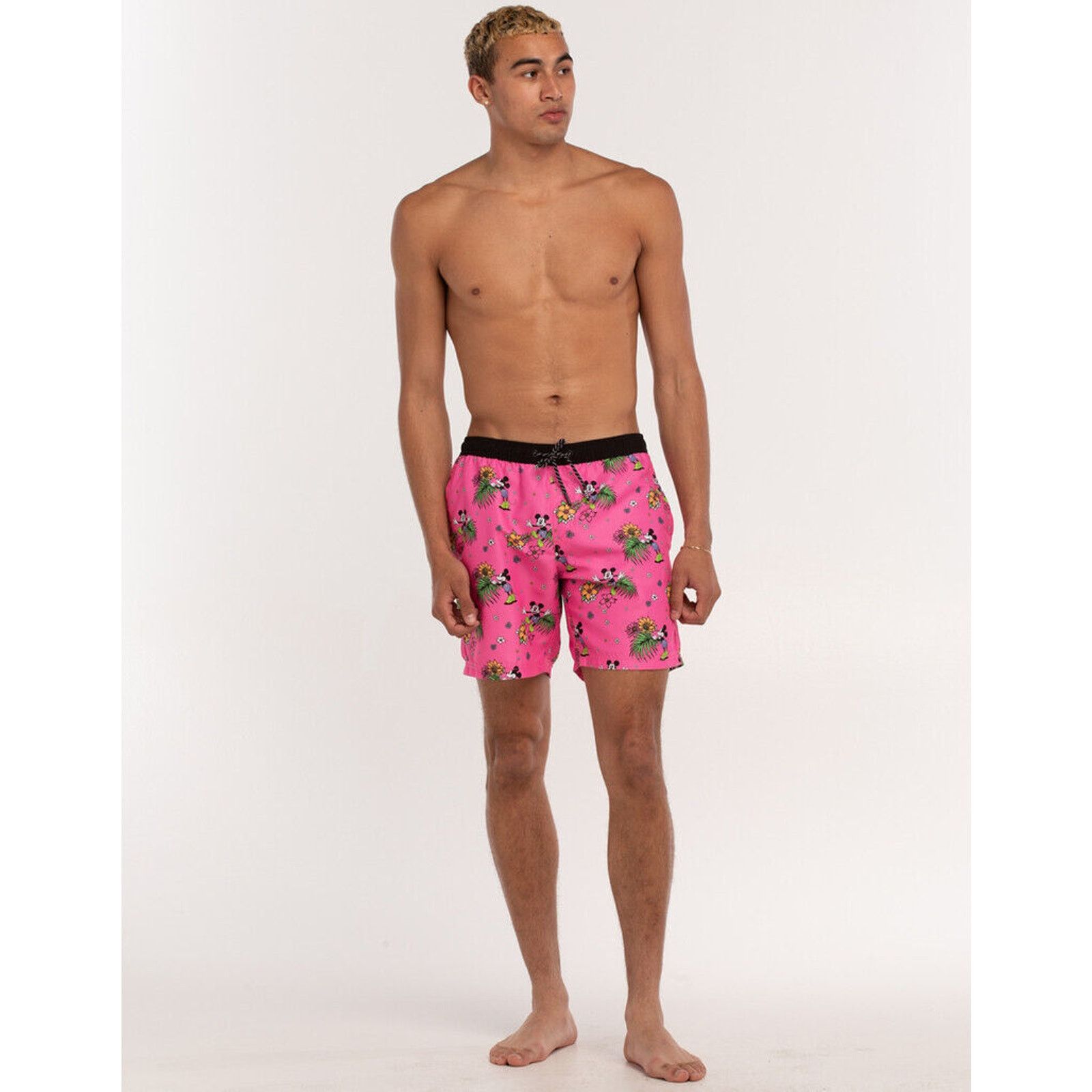 NEFF Neff X Disney Mickey Mouse Volley Shorts Trunks Boardshorts Size US 34 / EU 50 - 6 Thumbnail