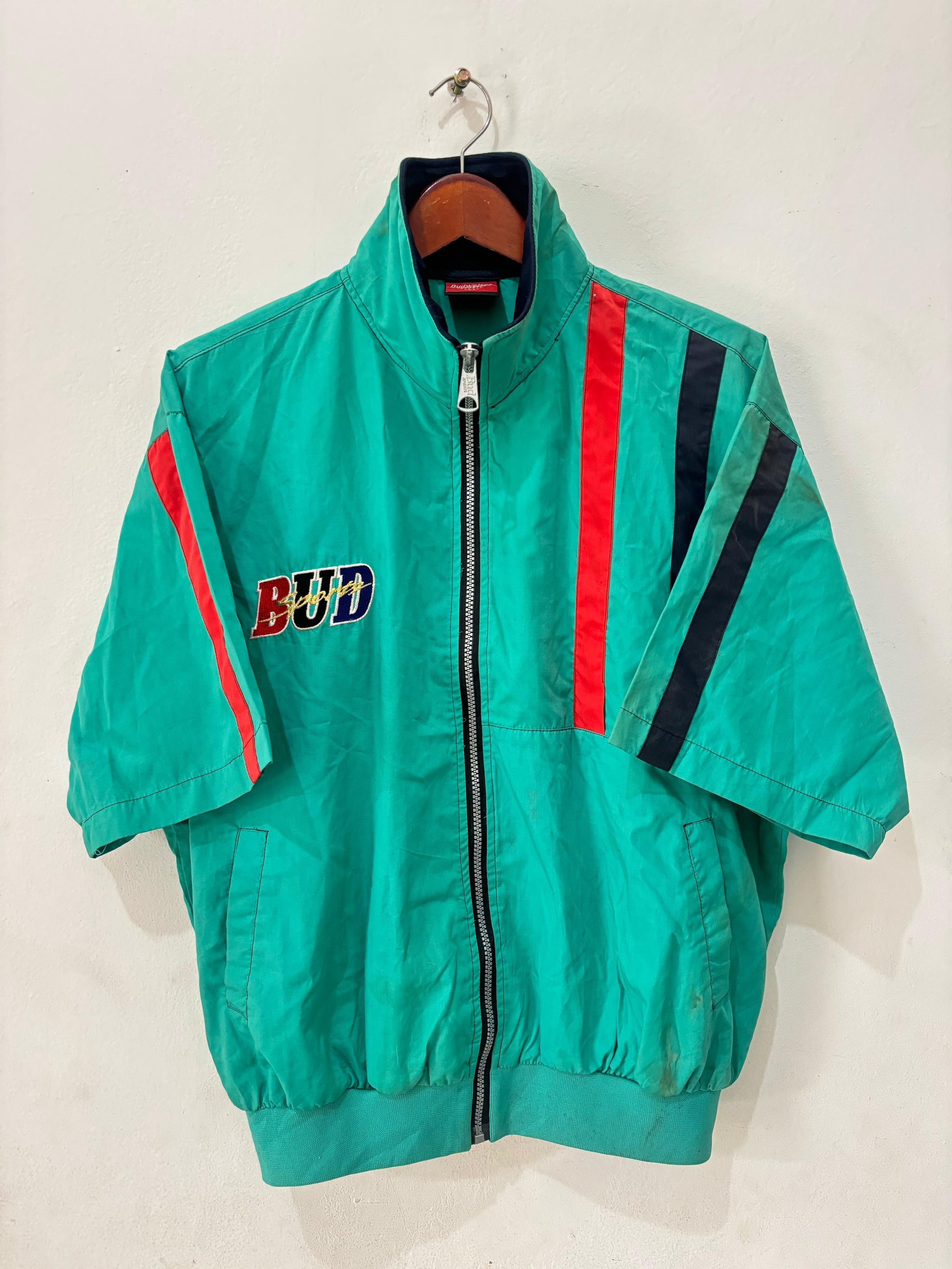 Vintage Very rare vintage 80's budweiser bud sports racing jacket Size US XL / EU 56 / 4 - 2 Thumbnail