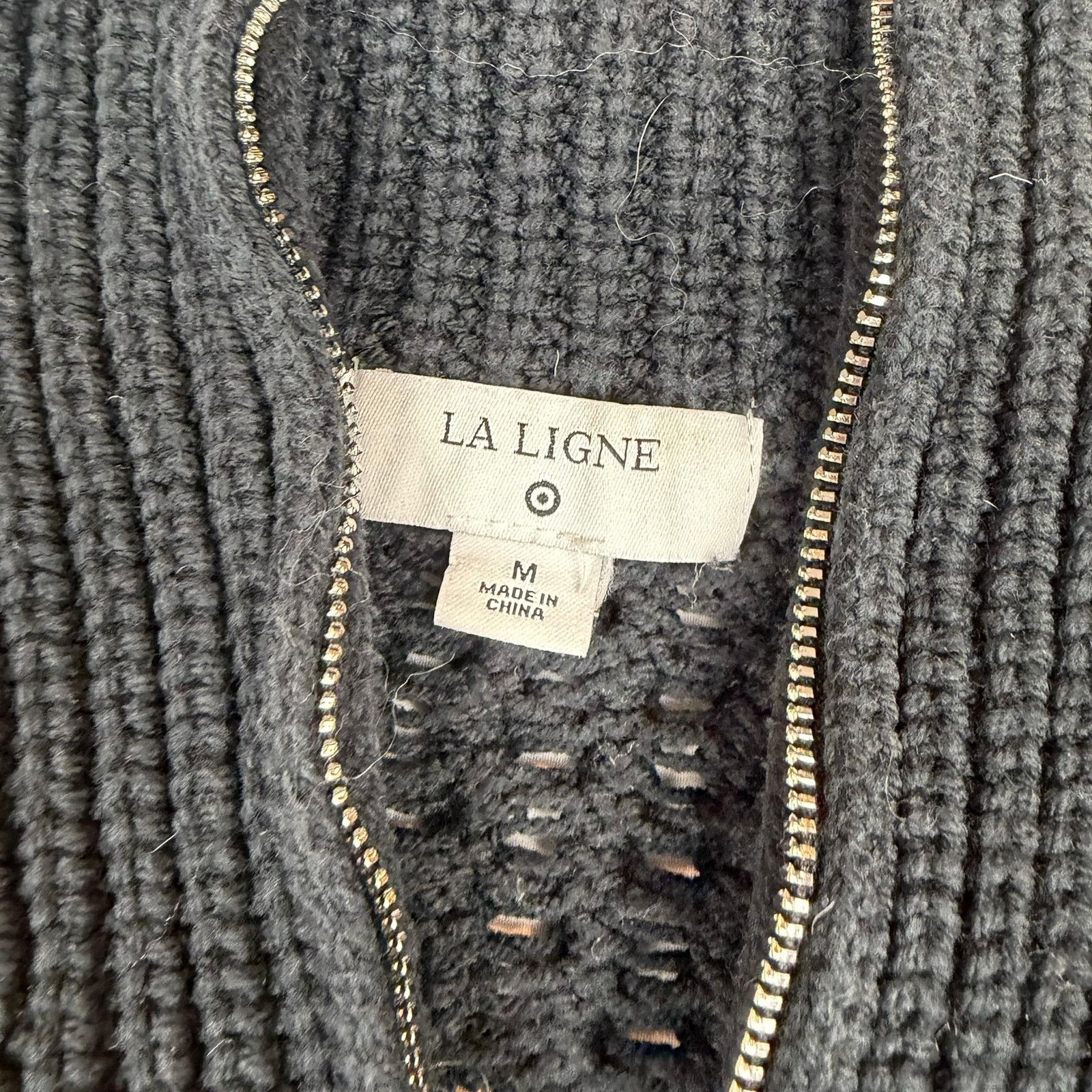 La Ligne La Ligne x Target 1/2 Zip Sweater - Size Medium Size M / US 6-8 / IT 42-44 - 3 Thumbnail