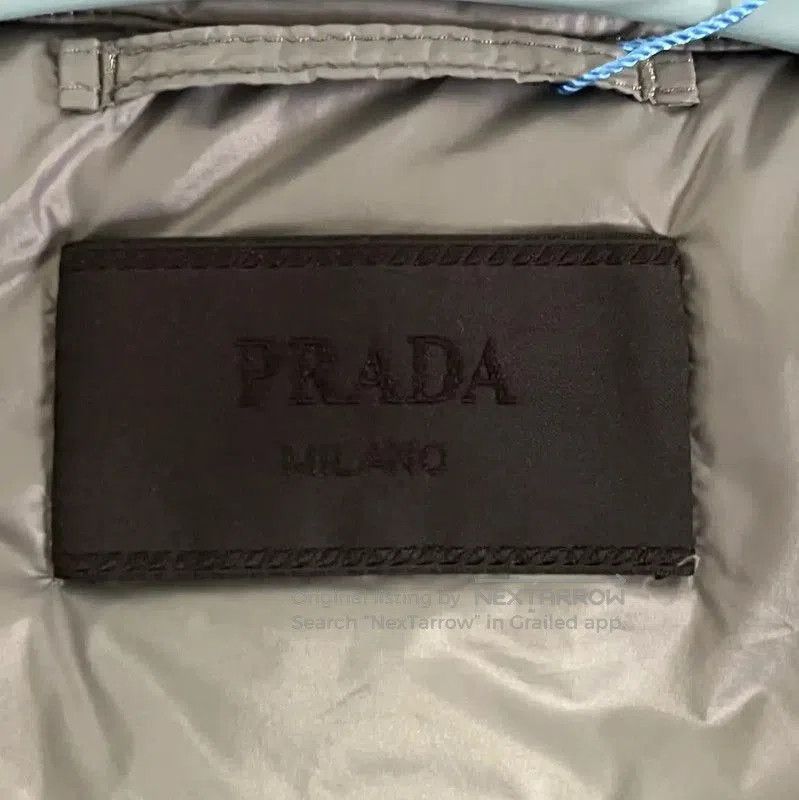 Prada Prada Men's Gray Puffer Jacket for Spring/Fall. Size US M / EU 48-50 / 2 - 3 Thumbnail