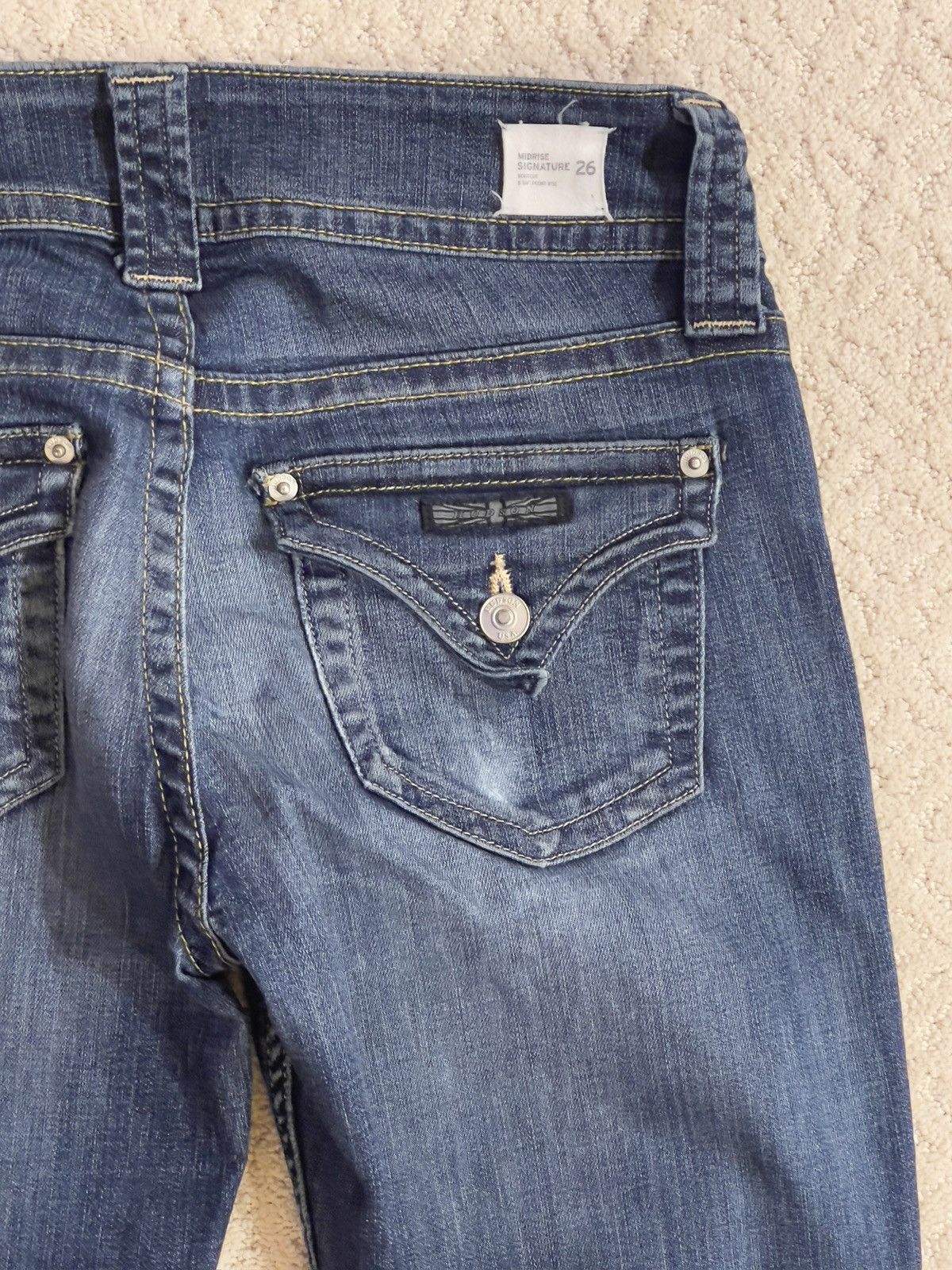 Hudson Hudson Midrise Signature Jeans Size 26" / US 2 / IT 38 - 5 Thumbnail