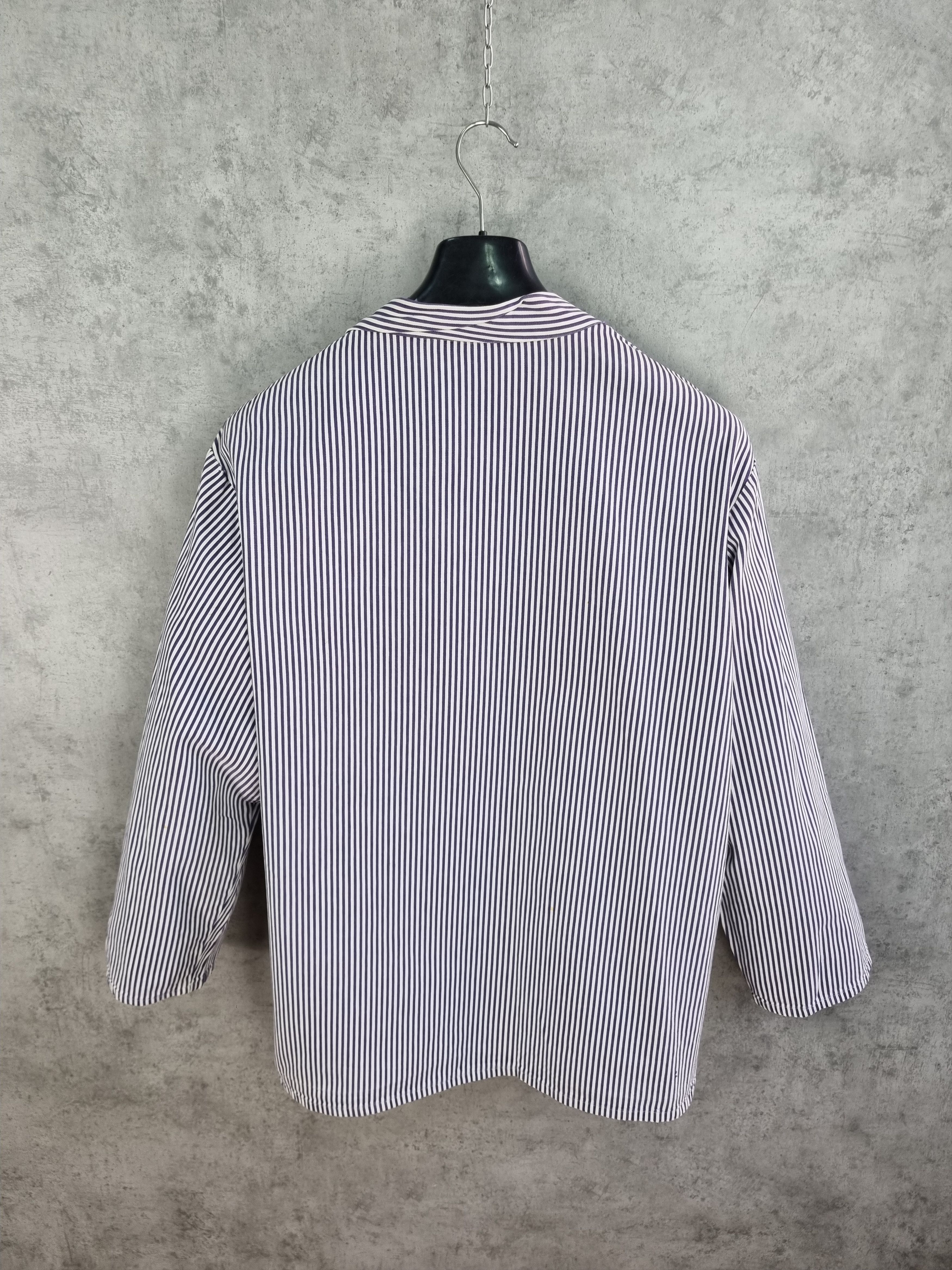 Le Laboureur × Vetra Vintage Striped Sailing Marina Worker German Light Jacket Size US XXL / EU 58 / 5 - 7 Thumbnail