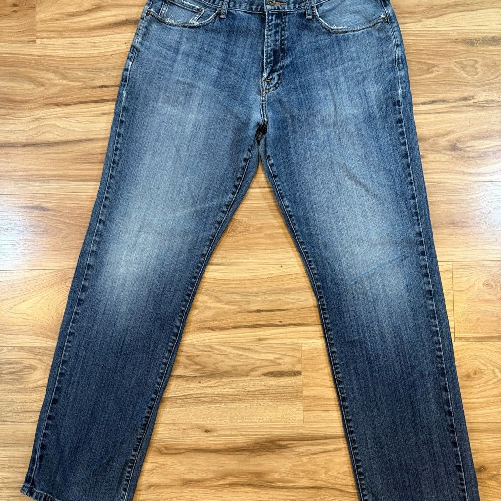 Lucky Brand Lucky Brand 221 Original Straight Jeans Men’s 36x34 Blue Size US 36 / EU 52 - 4 Thumbnail