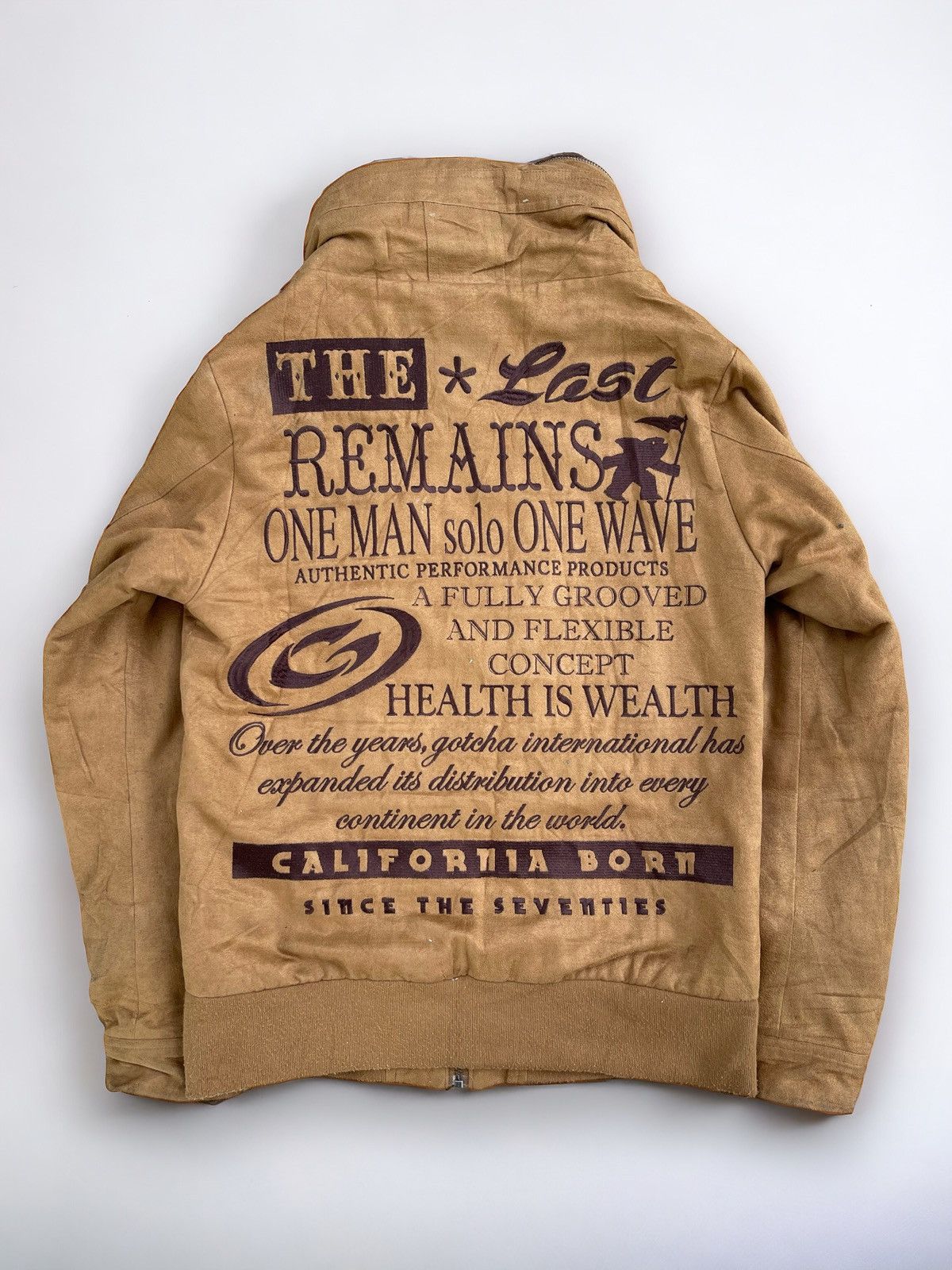 If Six Was Nine 🔥GOTCHA PROPAGANDA SUEDE BONO JACKET LGB STYLE Size US M / EU 48-50 / 2 - 1 Thumbnail