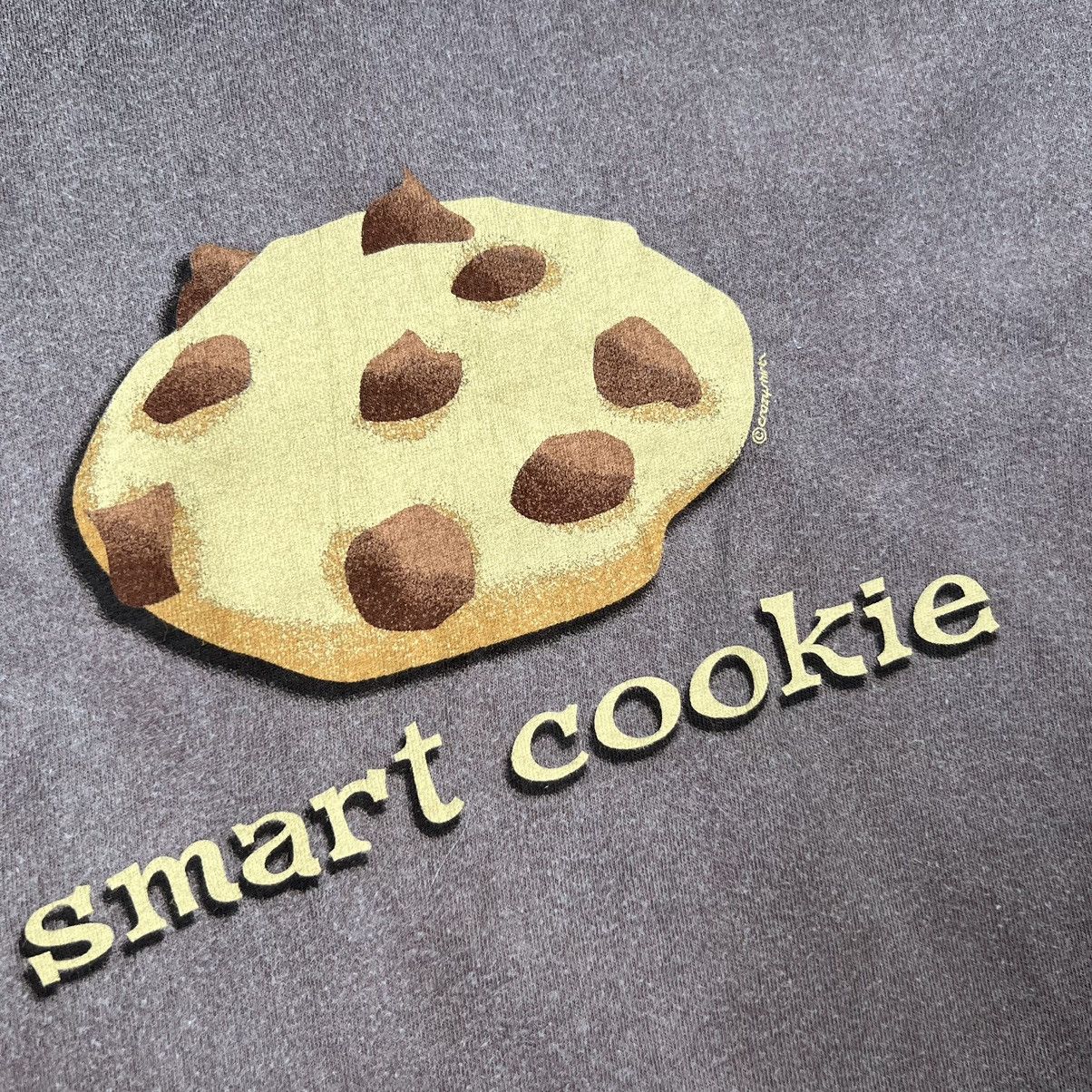 Vintage Vintage Crazy Shirt Tee “ smart cookie “ Size US M / EU 48-50 / 2 - 3 Thumbnail