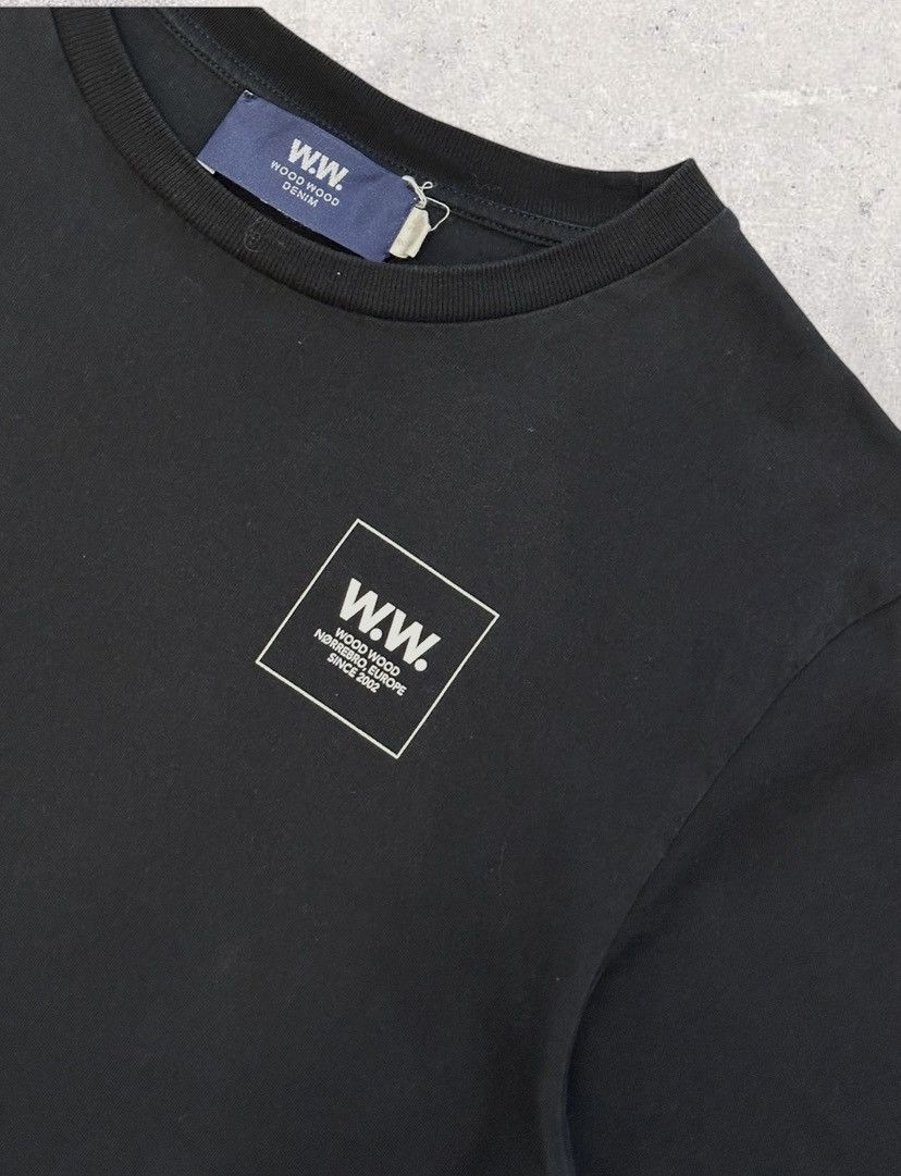 Wood Wood Wood wood small logo tshirt Size US S / EU 44-46 / 1 - 2 Thumbnail