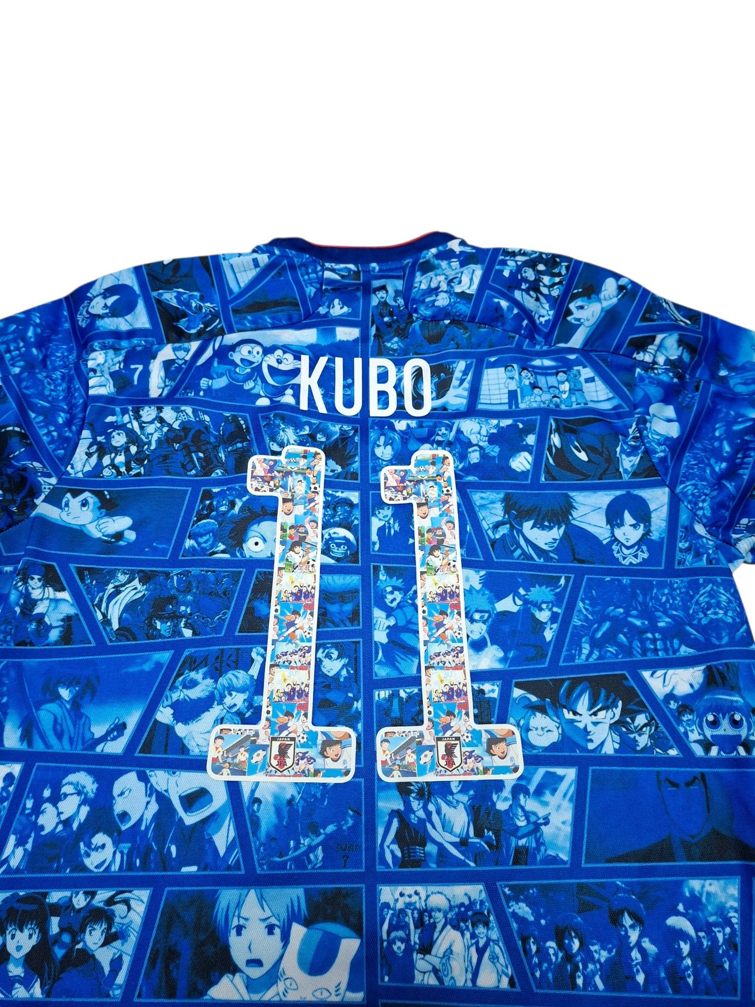 Japanese Brand ANIMA JAPAN ADIDAS STYLE LIMITED BOOTLEG SOCCER JERSEY Size US L / EU 52-54 / 3 - 4 Thumbnail