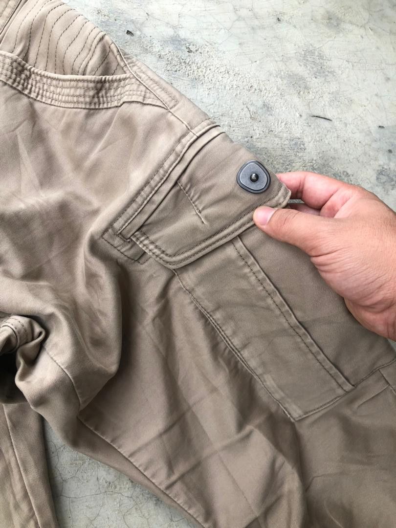 5351 POUR LES HOMMES × Designer × Japanese Brand 5351 Pour Les Hommes Elastic Legs Cargo pants Size US 30 / EU 46 - 5 Thumbnail