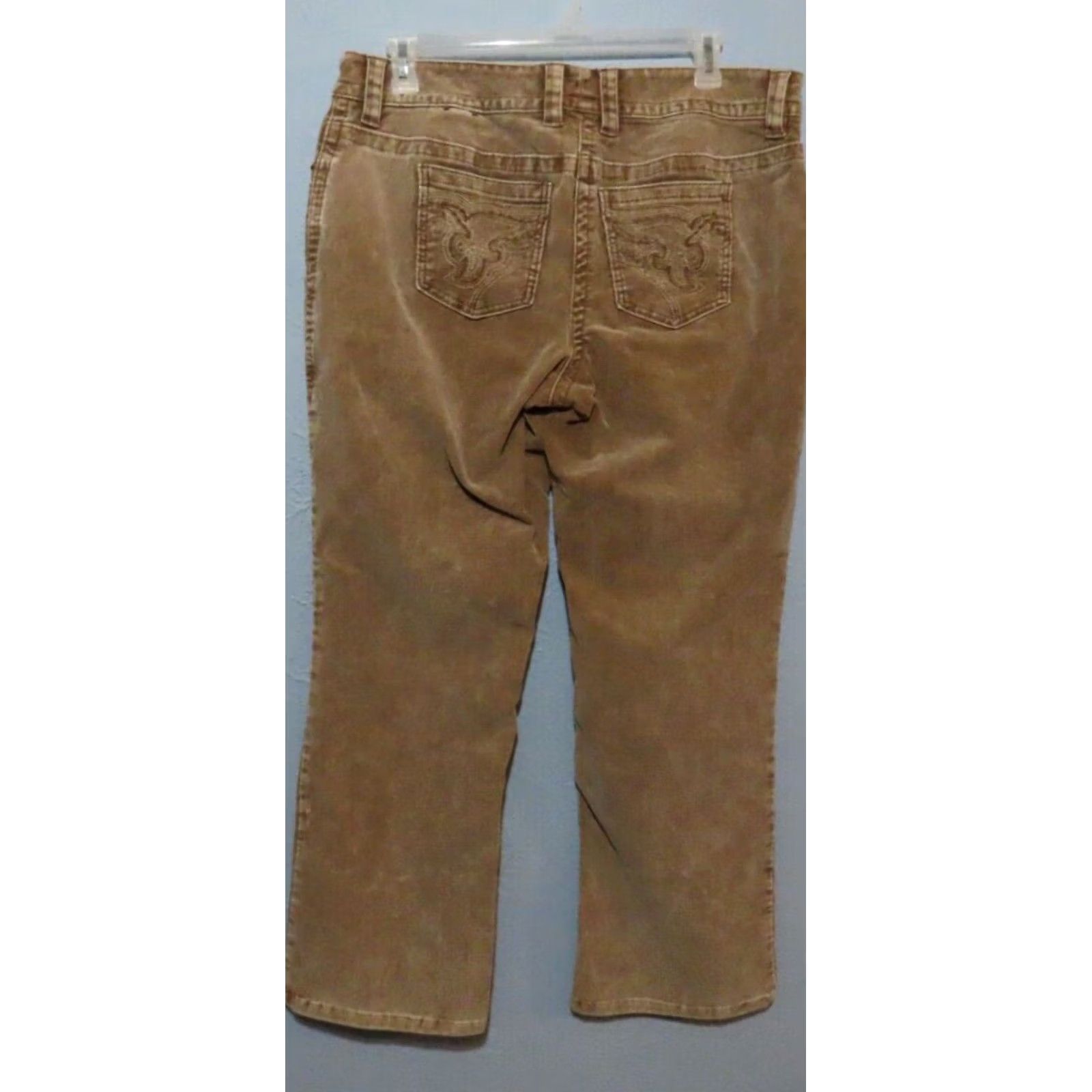 Vintage VINTAGE Gitano Corduroy Pants Women 18W Brown 38x29 Tapered Inseam 29" Size 40" / US 18 - 5 Thumbnail