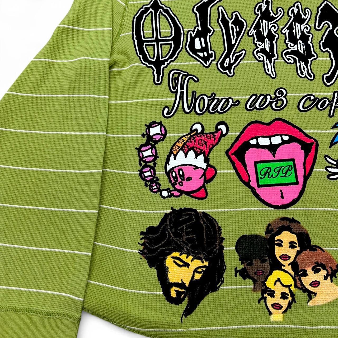 Other Odyss3y 1 of 1 “HOW W3 COP3” vintage thermal tee Size US XXL / EU 58 / 5 - 2 Thumbnail