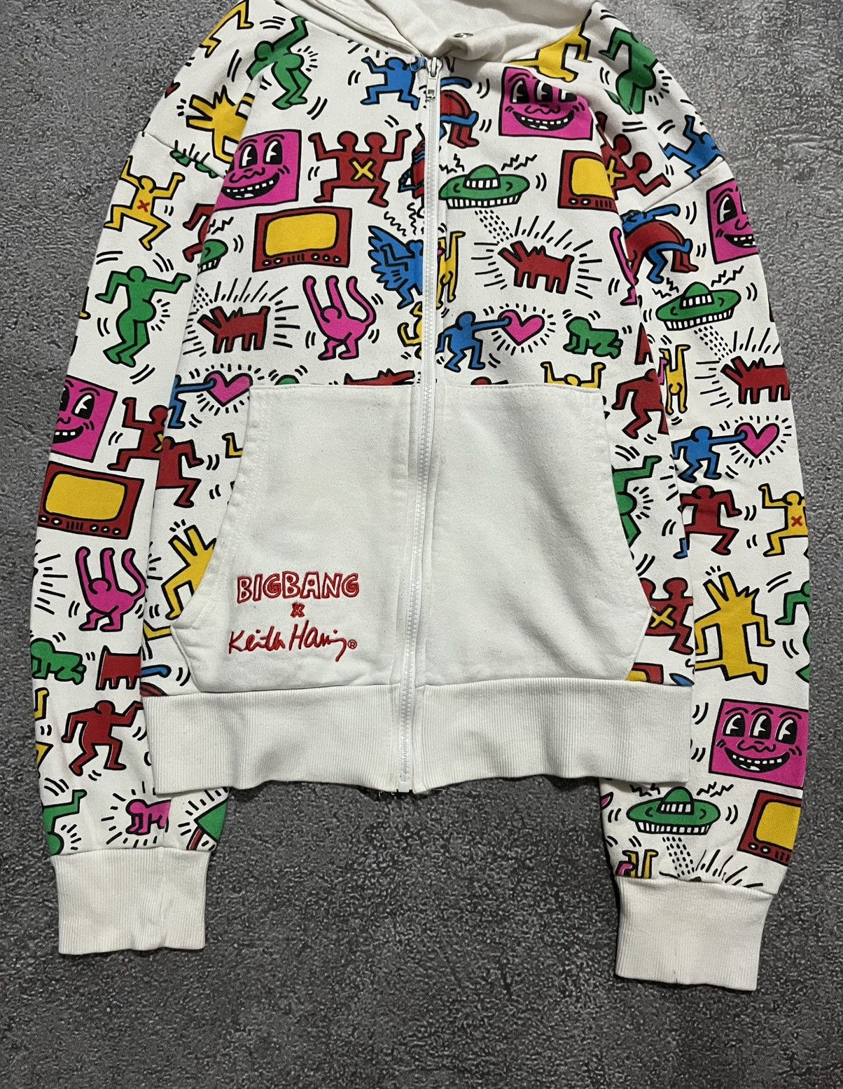 Keith Haring Keith Haring x Big Bang Pop Art Kpop Hoodie Sweater Size US M / EU 48-50 / 2 - 3 Thumbnail