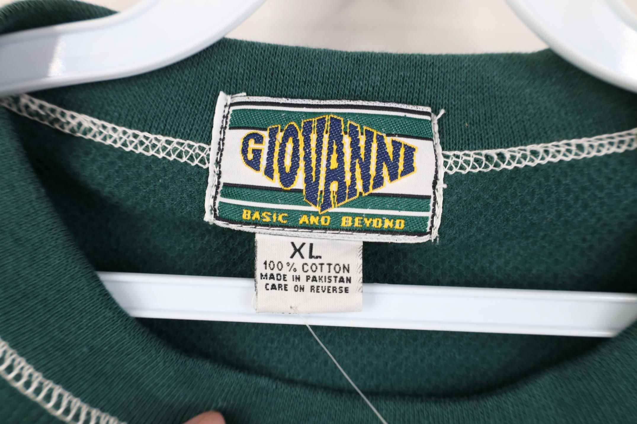 Vintage Deadstock Vintage 90s StreetwearThermal Knit T-Shirt Green Size US XL / EU 56 / 4 - 7 Thumbnail