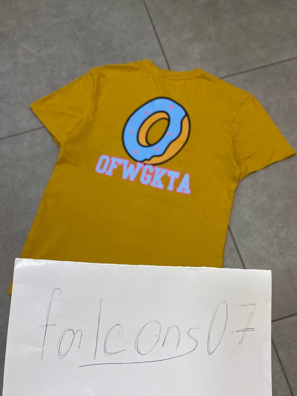 Odd Future Odd Future 2019 OFWGKTA Donuts Print T-Shirt Size US S / EU 44-46 / 1 - 3 Thumbnail