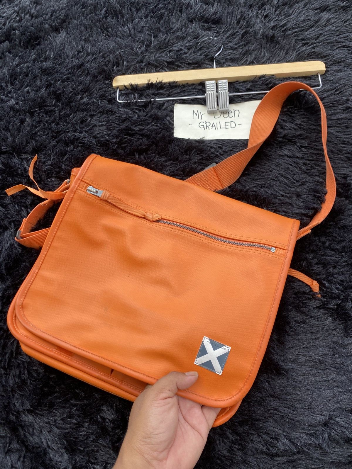 Porter A.P.C Yoshida Luggage Label Shoulder Bag Orange Color Size ONE SIZE - 23 Thumbnail
