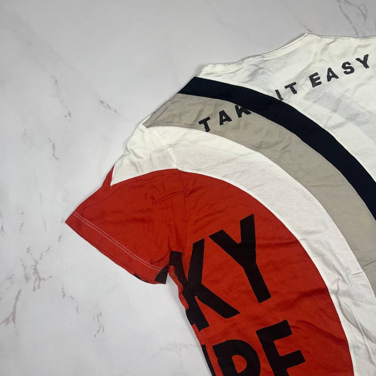 Vintage Band Tees × Vintage Other Lucky Stripe T-Shirt S Size Size US S / EU 44-46 / 1 - 11 Thumbnail