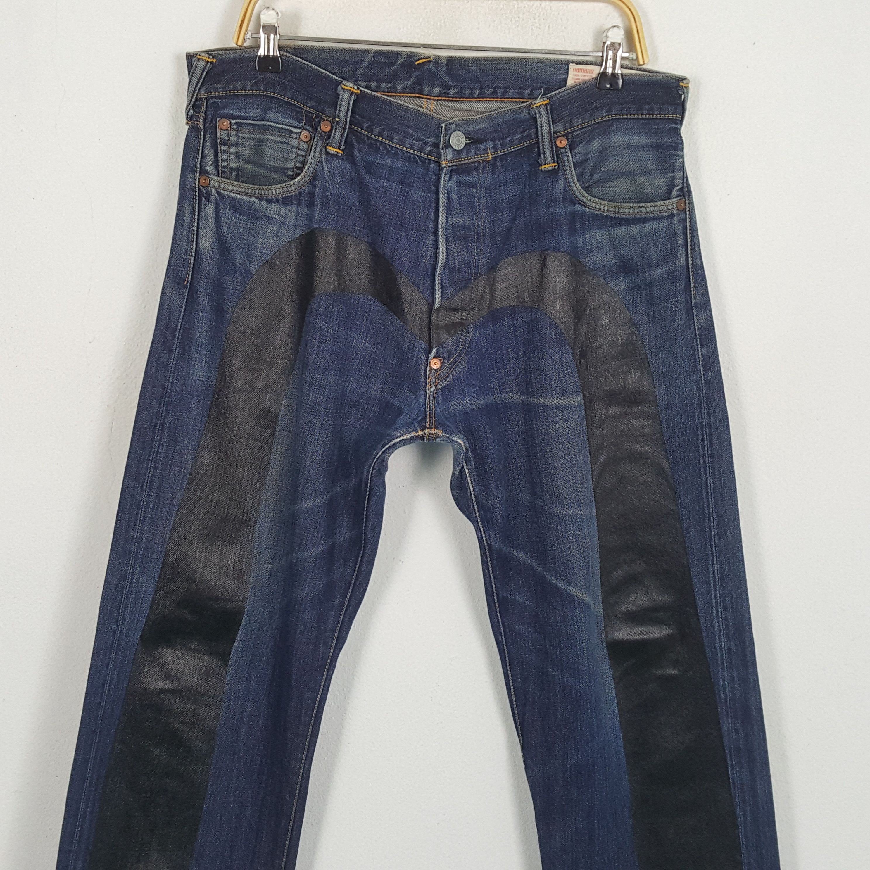 Evisu × Japanese Brand × Vintage Vintage EVISU Japanese Brand Daicock Custom Style Jeans Size US 36 / EU 52 - 2 Thumbnail