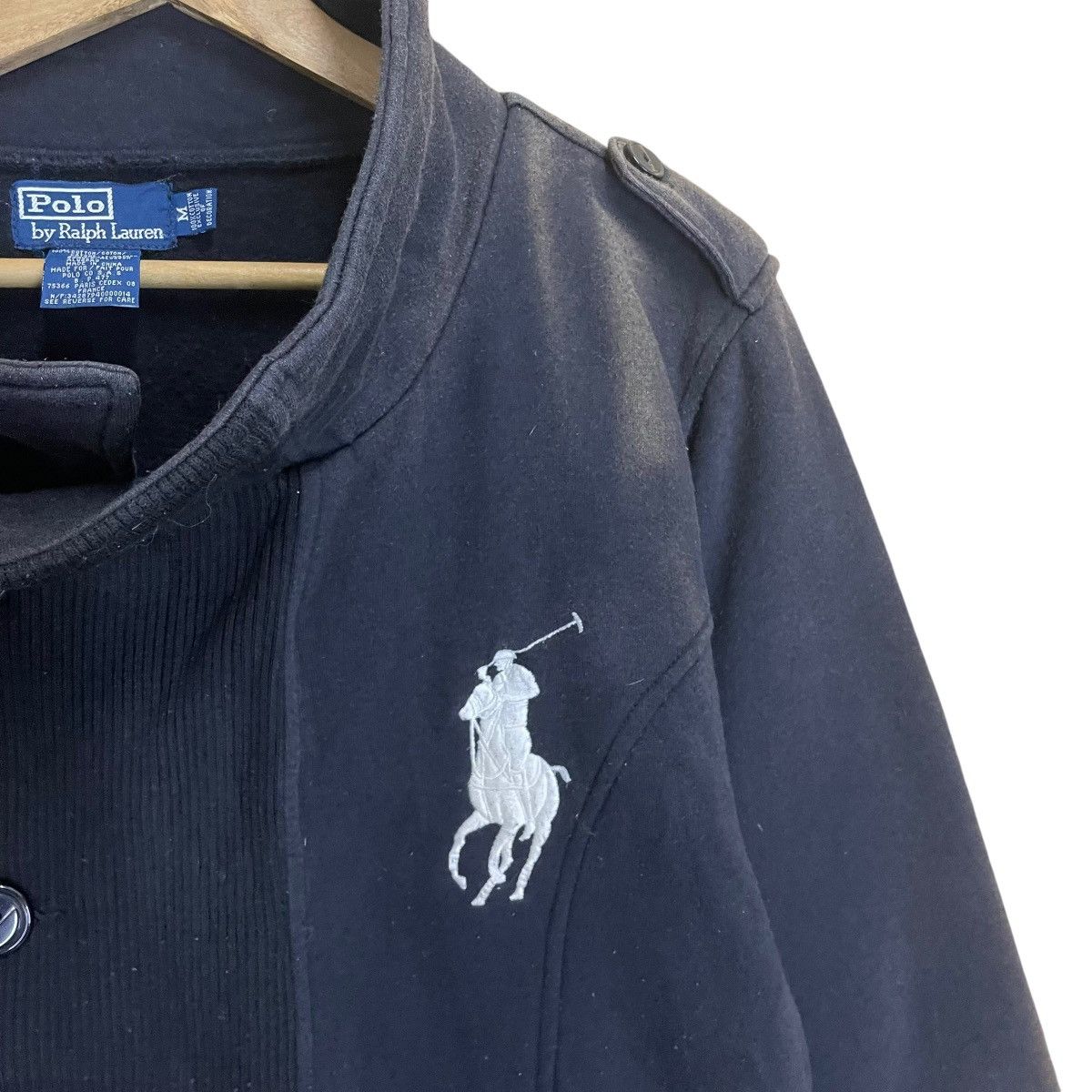 Polo Ralph Lauren × Ralph Lauren × Vintage RIOT💥Vintage 90s Polo Ralph Lauren Sun Faded Button Jacket Size US M / EU 48-50 / 2 - 5 Thumbnail