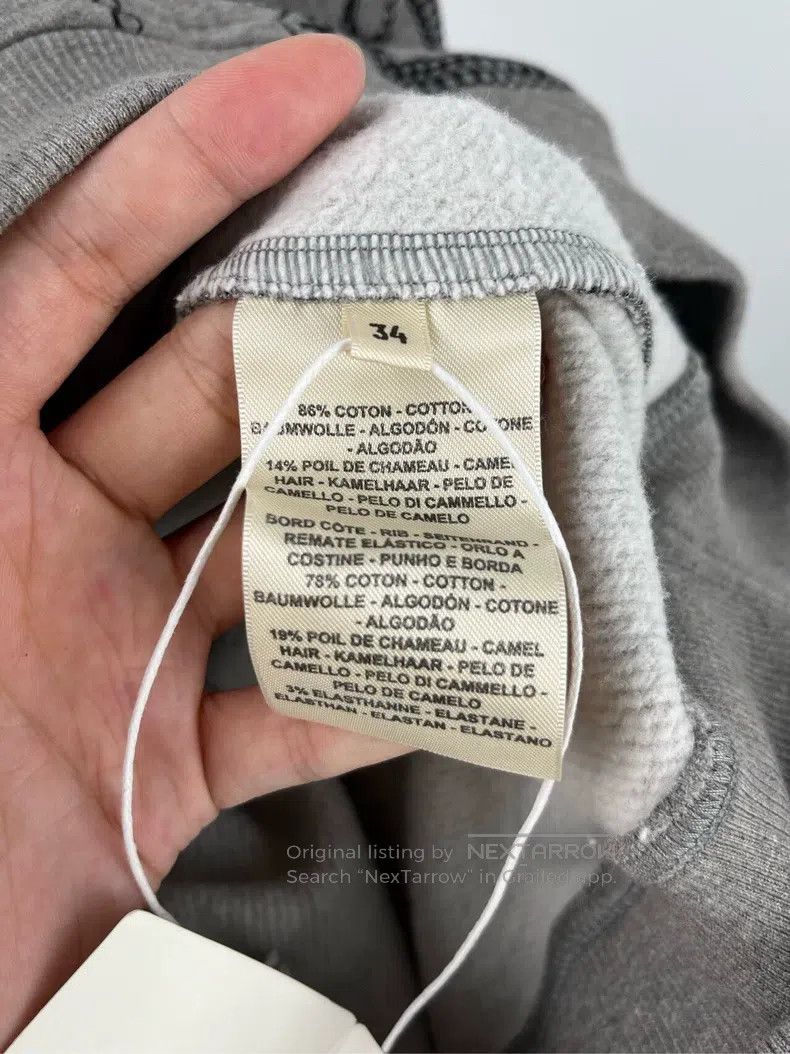 Hermes Hermes Grey Full Print Crewneck Sweater Size XXS / US 00 / IT 34 - 5 Thumbnail