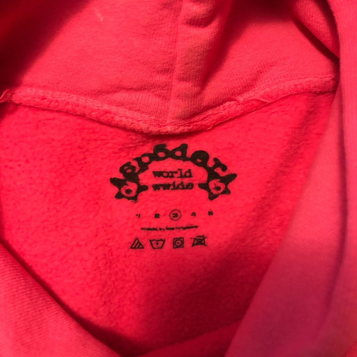 Sp5der Sp5der P*nk V2 Hoodie 'Pink' Size US L / EU 52-54 / 3 - 3 Thumbnail