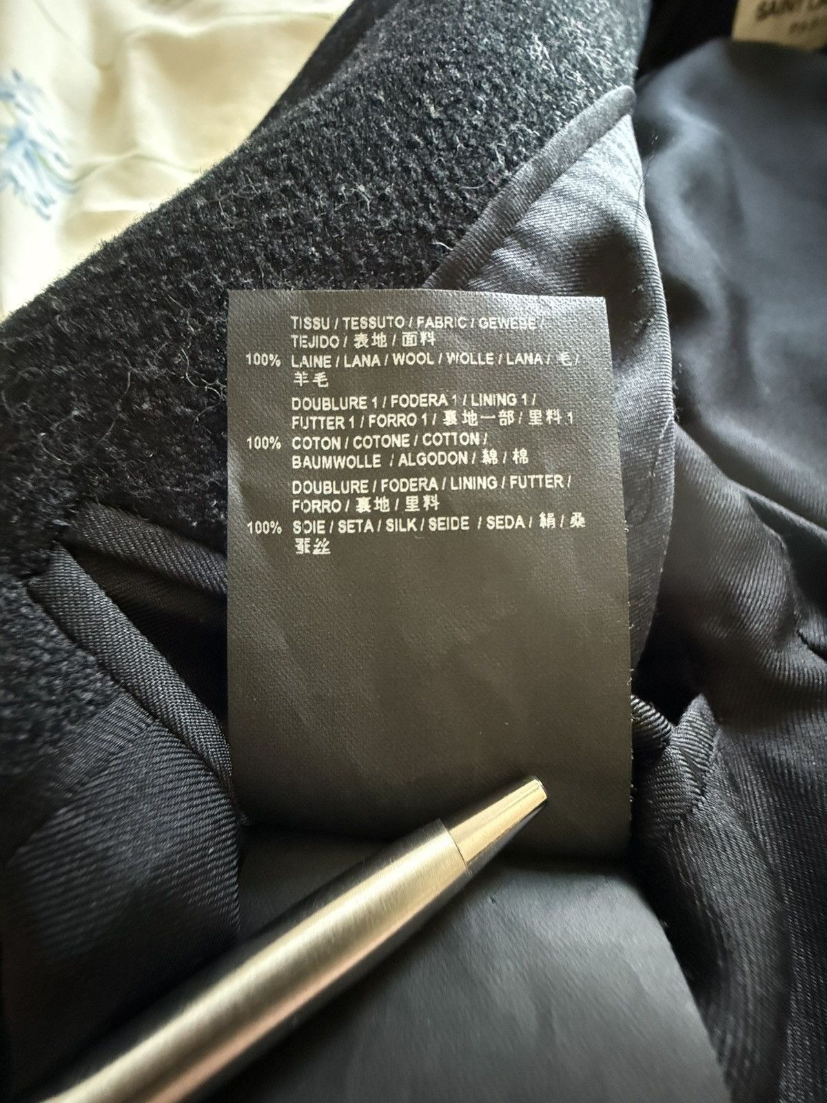 Saint Laurent Paris FW17 Saint Laurent Chesterfield black wool jacket coat Size US XS / EU 42 / 0 - 23 Thumbnail