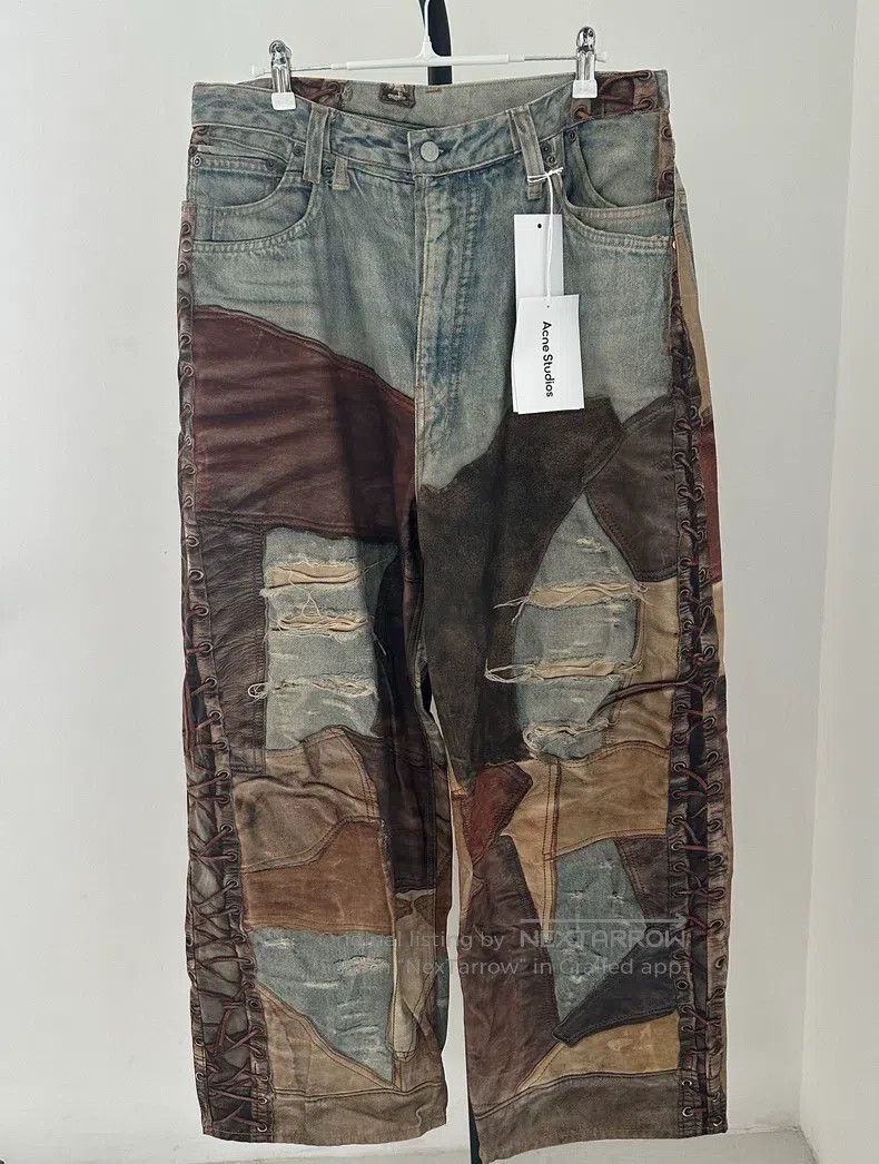 Acne Studios Graffiti-Patterned Heavy-Detailed All-Over Pr