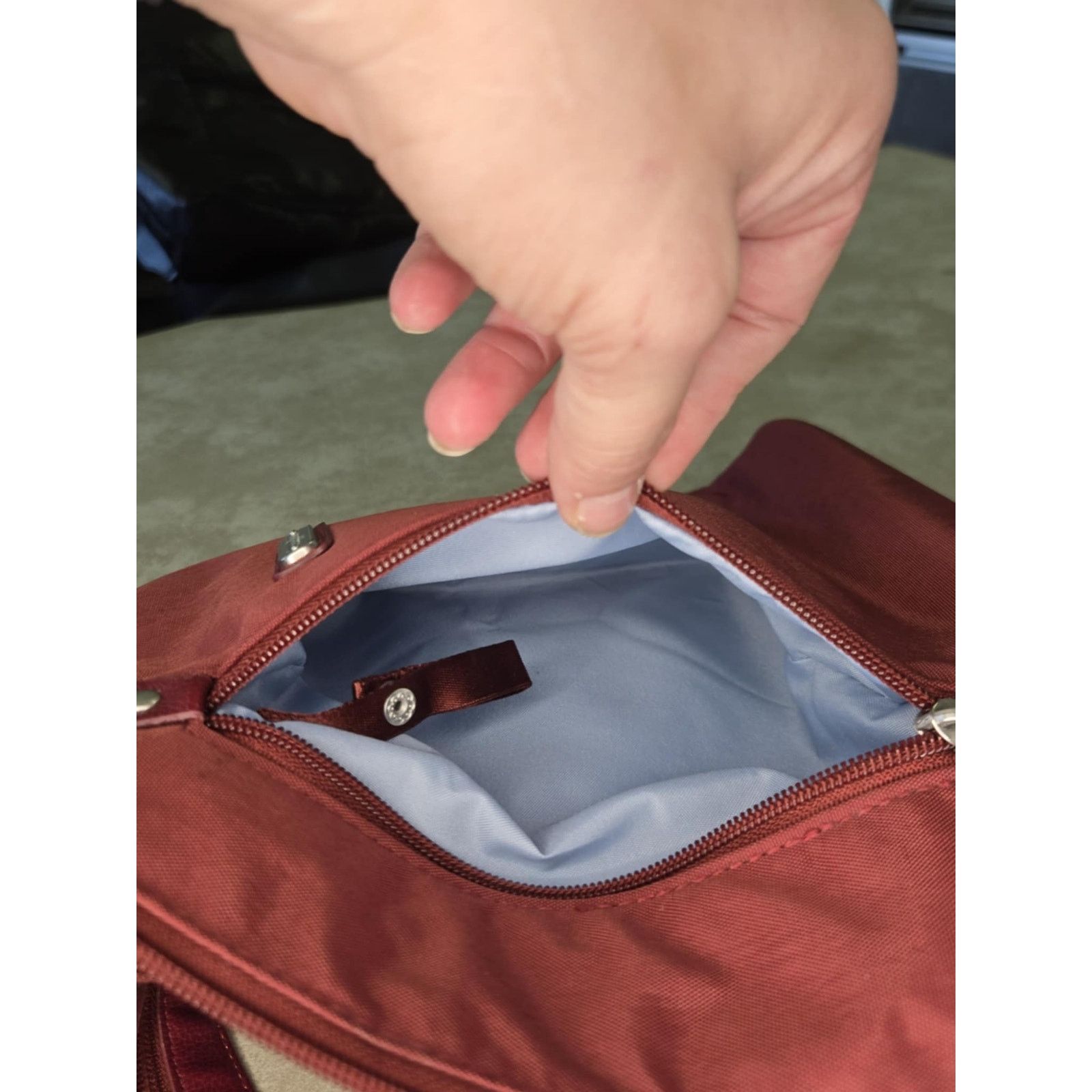 Other Baggalini Metro Backpack burgandy excellent condition Size ONE SIZE - 3 Thumbnail