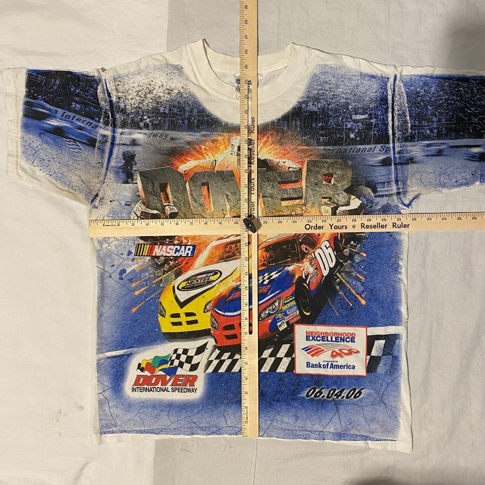 Gildan NASCAR Dover International Speedway The Monster Mile All Ove Size US L / EU 52-54 / 3 - 3 Thumbnail