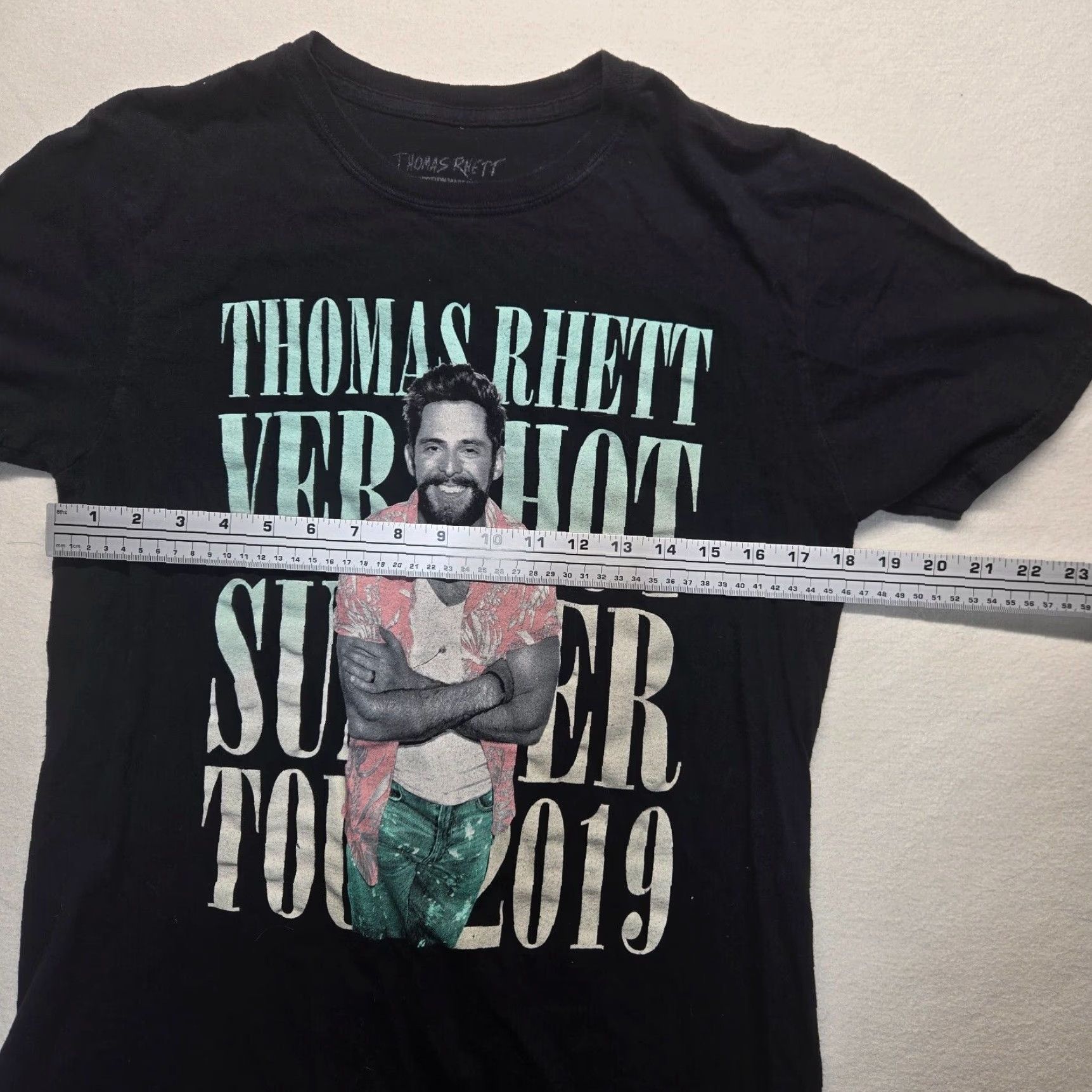 Doublet Thomas Rhett Official Tour Merchandise Summer 2019 Double Sided Premium Concert Tee T-Shirt Adult Medium Size High Quality Music Memorabilia Size US M / EU 48-50 / 2 - 4 Thumbnail