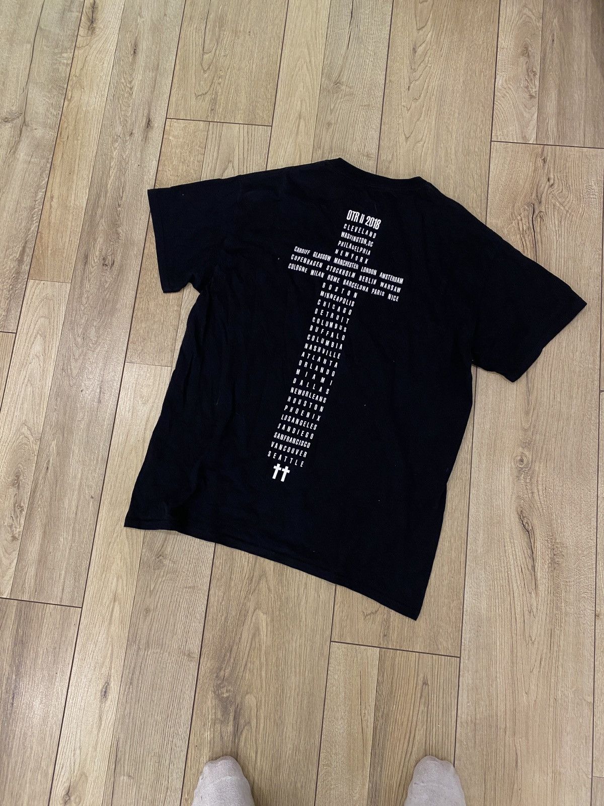 Beyonce × Jay-Z × Vintage Jay-Z Beyoncé OTR 2 2018 Tour Tee Size US M / EU 48-50 / 2 - 5 Thumbnail