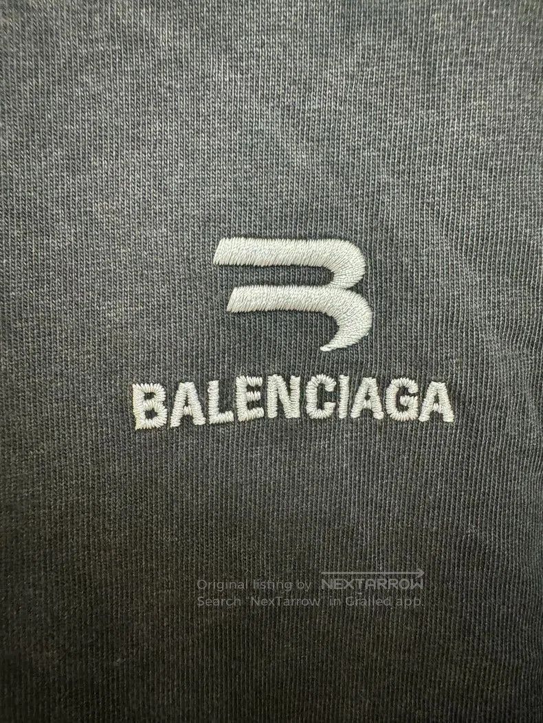 Balenciaga Balenciaga Black Logo Short Sleeve XS. Size US XS / EU 42 / 0 - 5 Thumbnail
