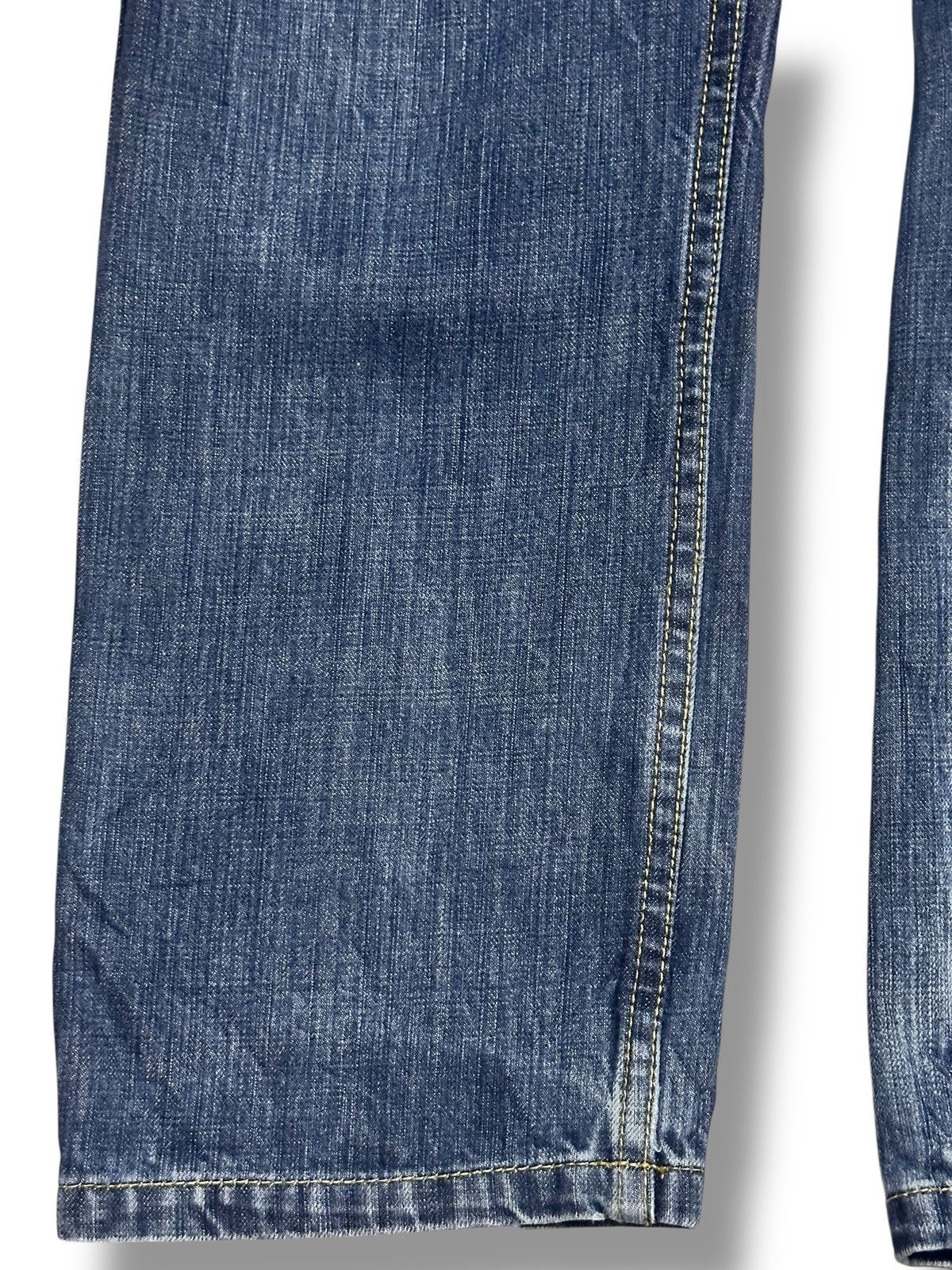 Other ill's Vintage Jeans Embroidered Baggy Loose Style Faded Wash Size US 31 - 12 Thumbnail