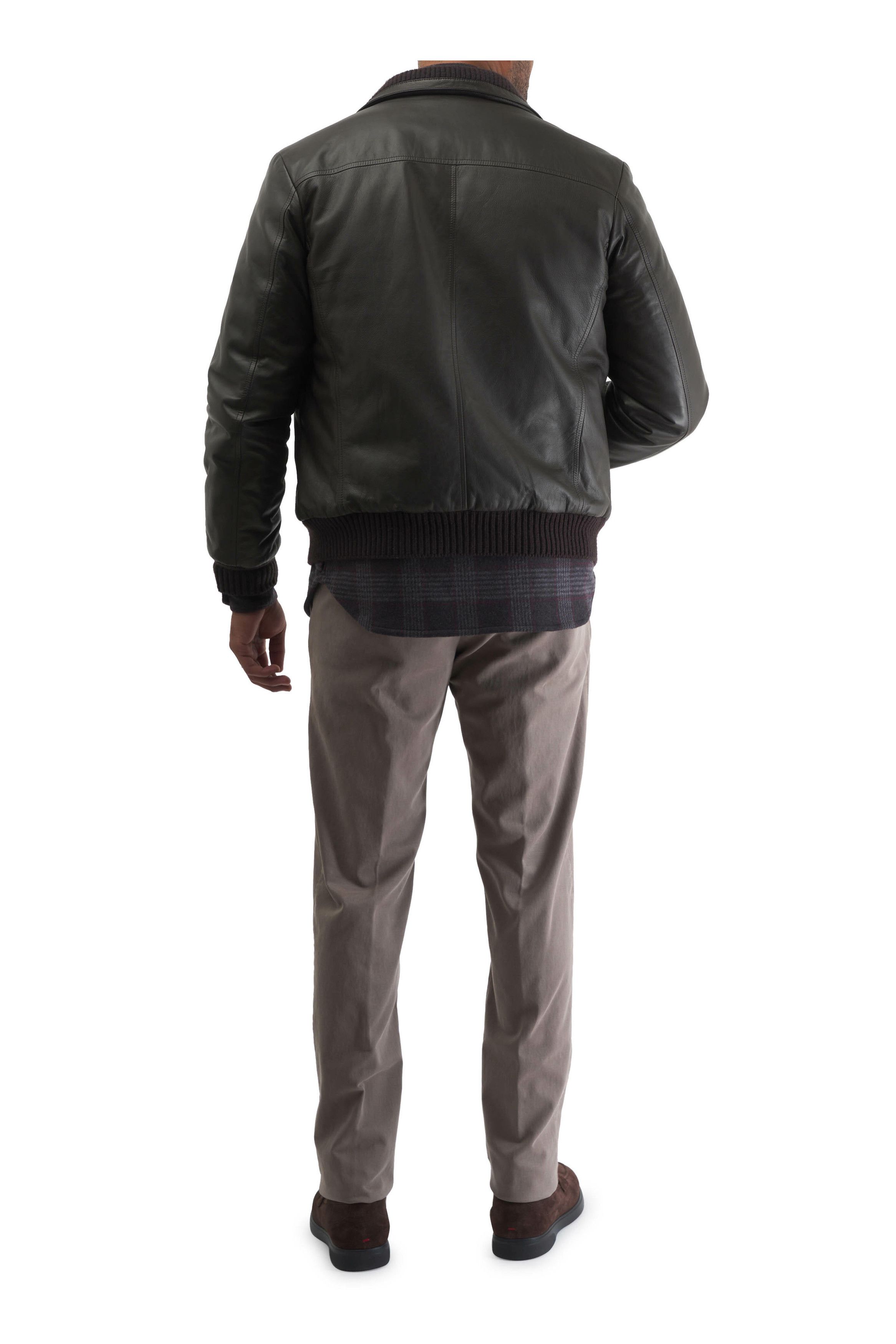Kiton o1mtch0225 Stretch Cotton Chino in Taupe Size US 32 / EU 48 - 4 Thumbnail