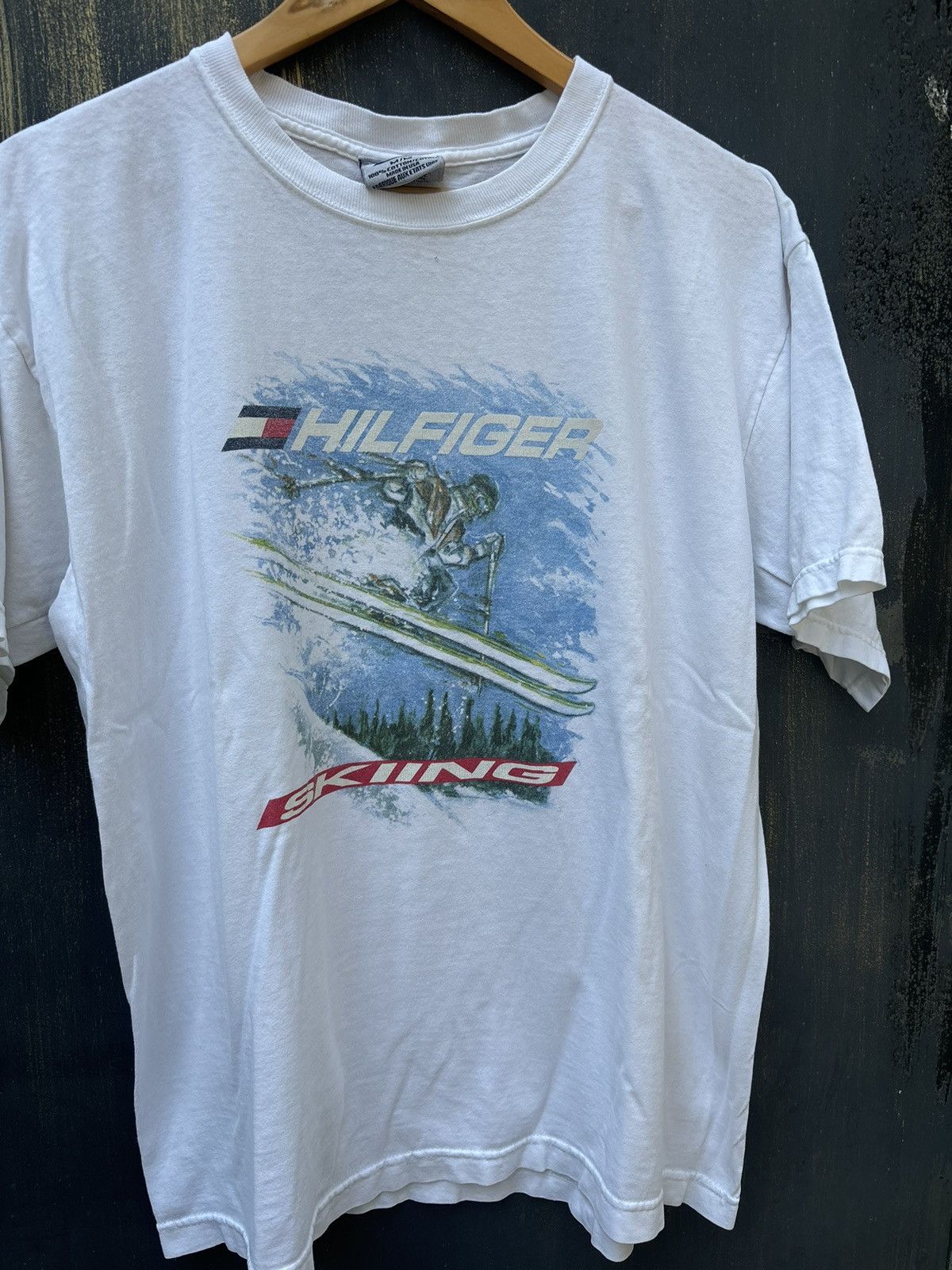 Tommy Hilfiger RARE! Vintage 90’s Tommy Hilfiger Art Tees Size US M / EU 48-50 / 2 - 1 Thumbnail