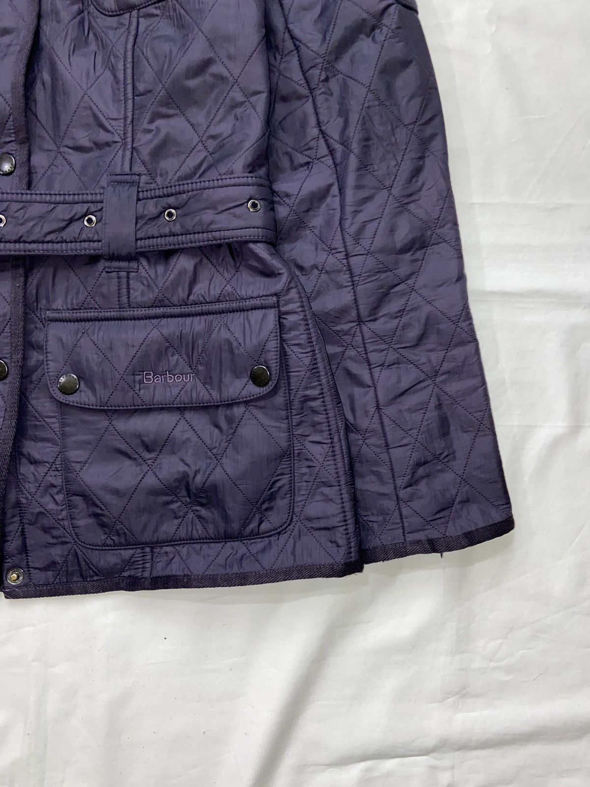 Barbour × Vintage VINTAGE WOMENS BARBOUR INTERNATIONAL JACKET PUFFER LUXURY Size M / US 6-8 / IT 42-44 - 8 Thumbnail