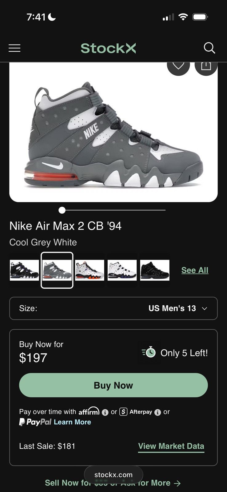 Nike Nike CB Greys Size US 13 / EU 46 - 8 Thumbnail
