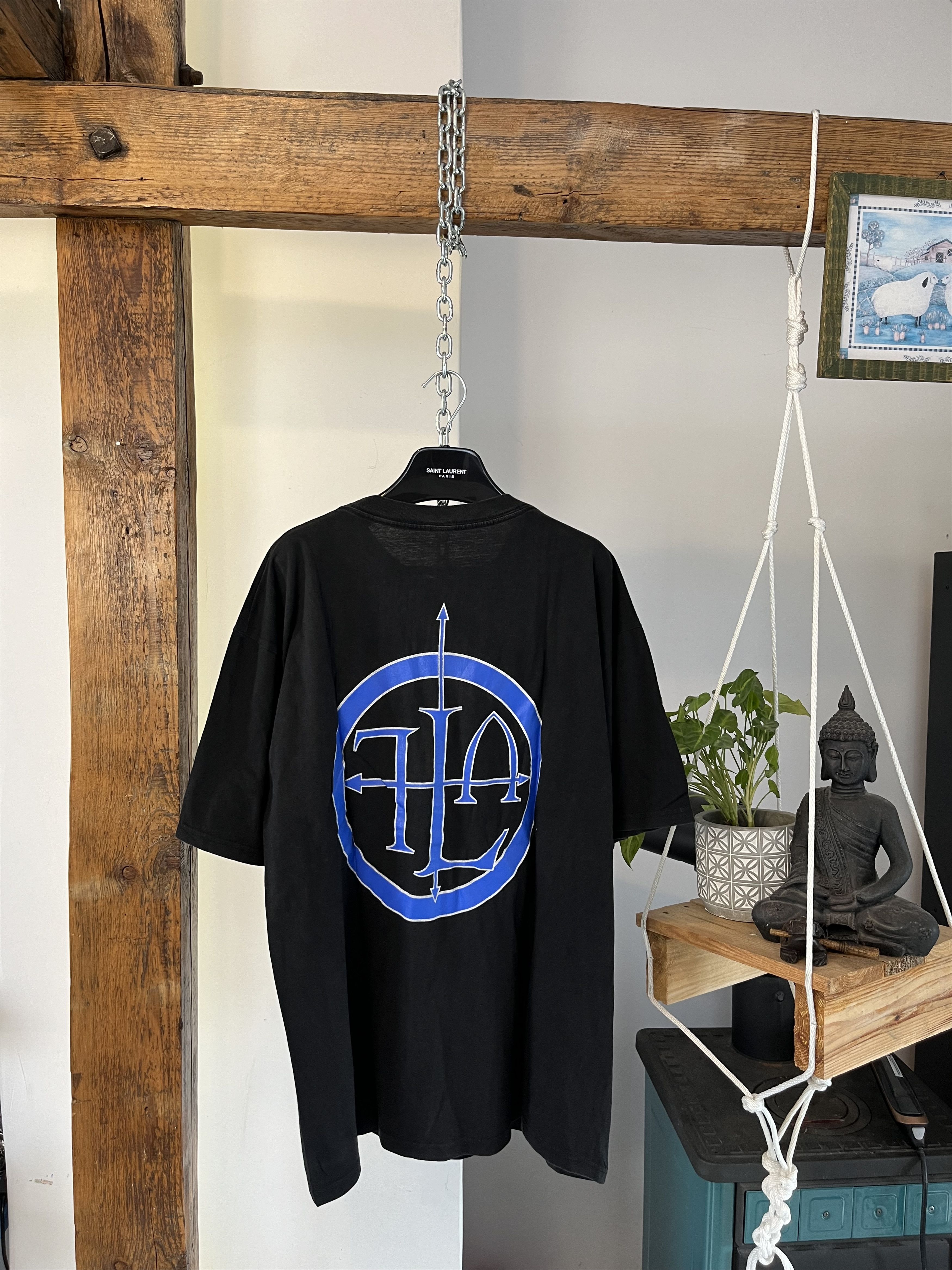 Band Tees × Vintage 1995 Frontline Assembly "Hard Wired" Album Promo Tee Size US XL / EU 56 / 4 - 1 Thumbnail