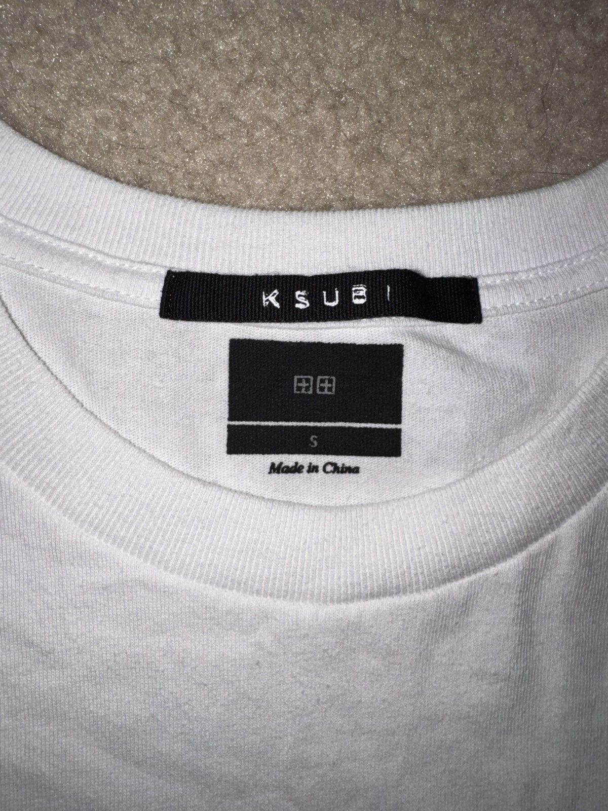 Ksubi Ksubi Pixel Biggie Short Sleeve Tee Tru White Men's Small Size US S / EU 44-46 / 1 - 3 Thumbnail